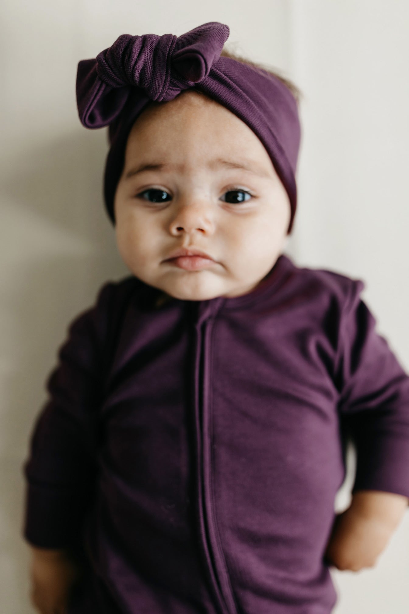 Pima Cotton Headband - Sugar Plum