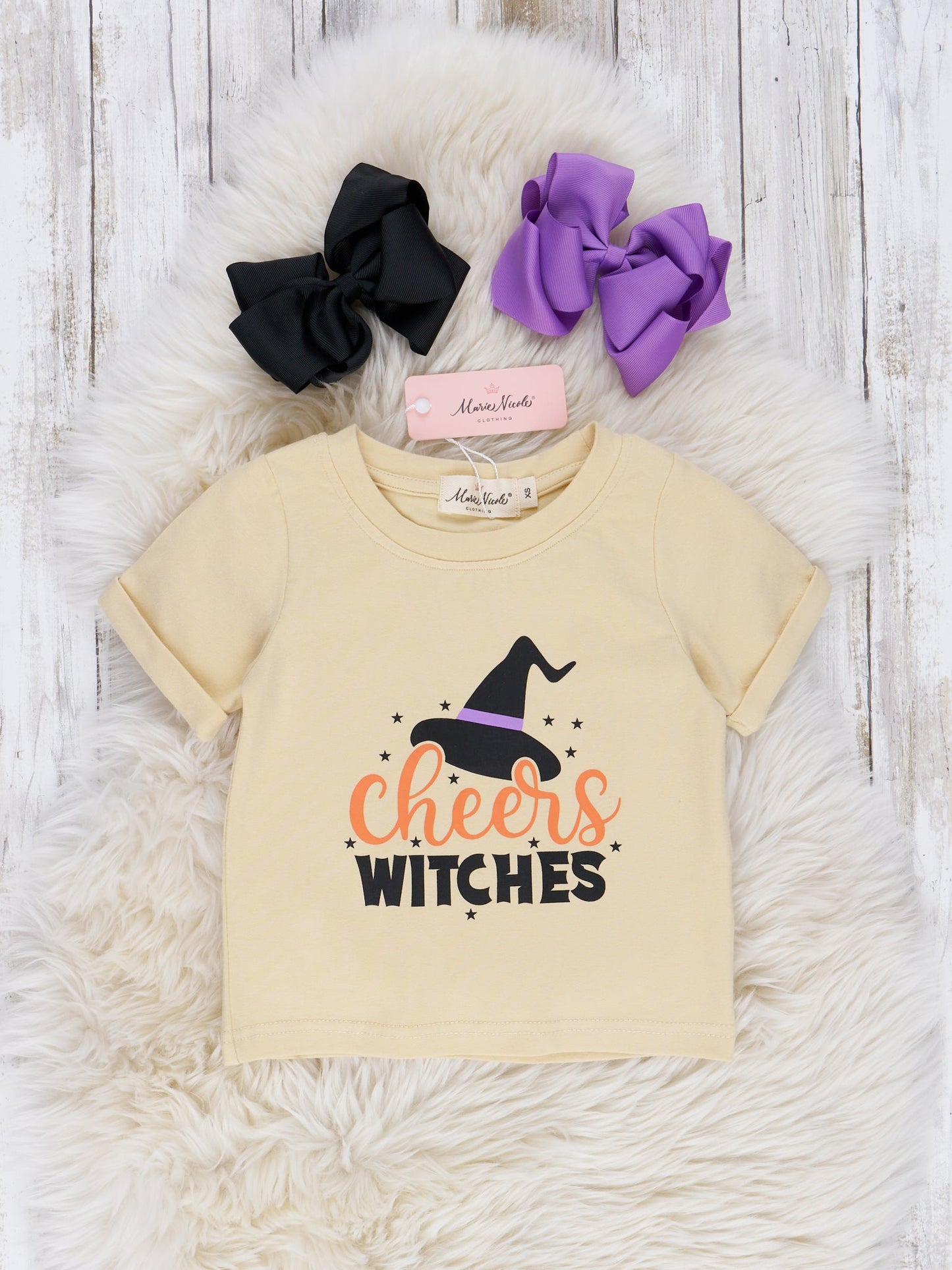 Mom & Me "Cheers Witches" Top & Romper
