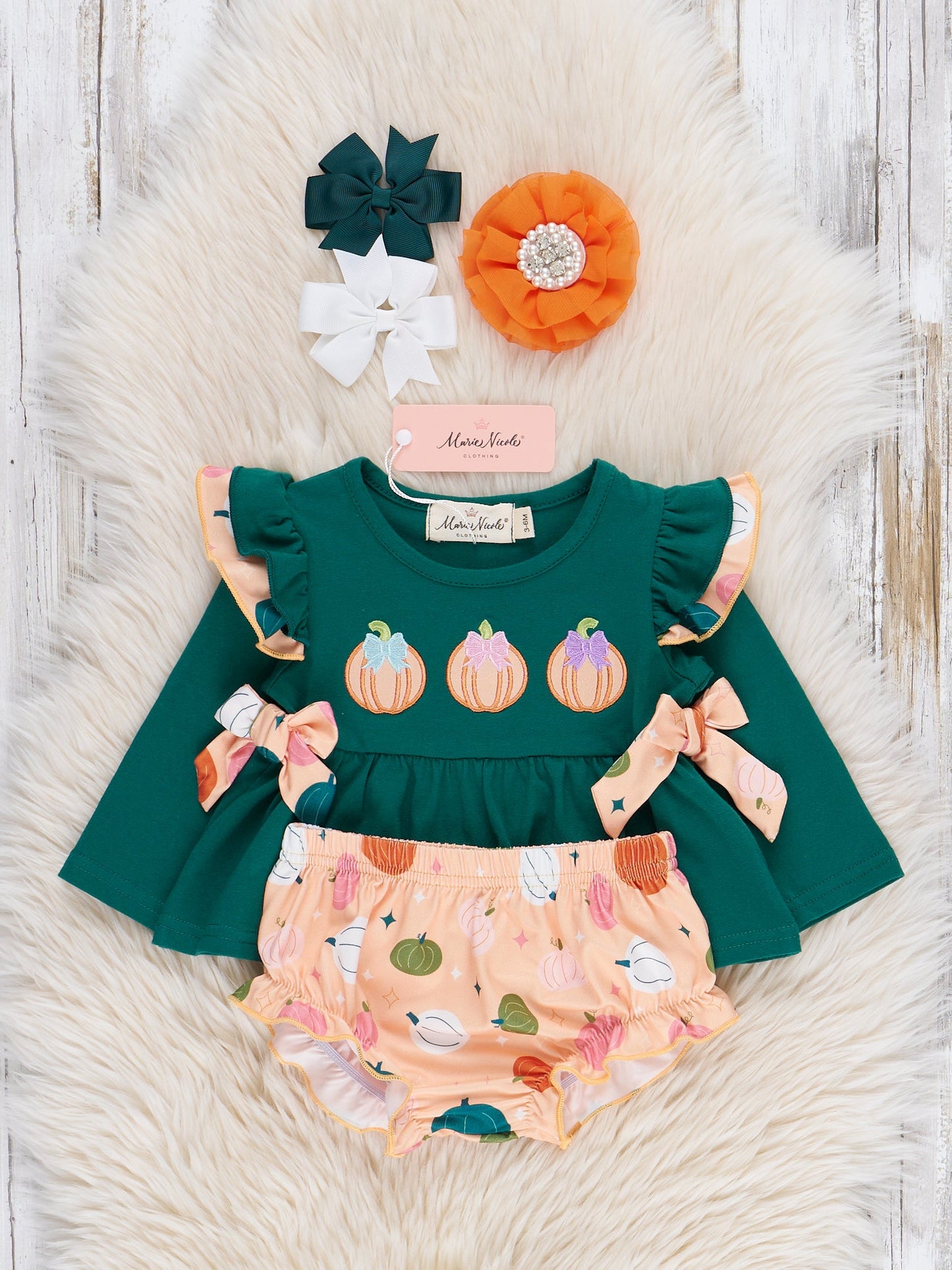 Pick of the Patch Ruffle Bloomers Outfit