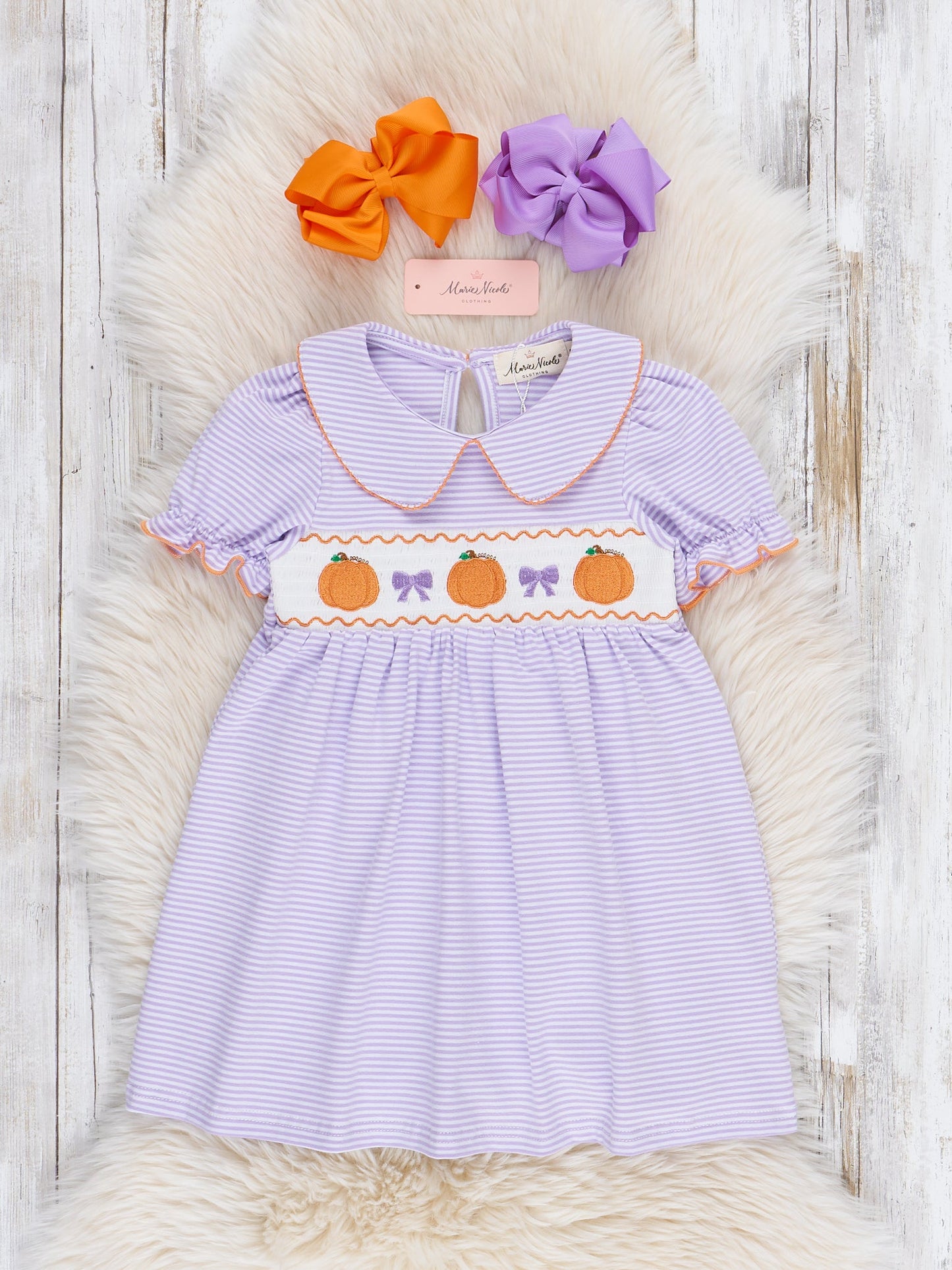 Bow-tiful in the Patch Embroidered Dress