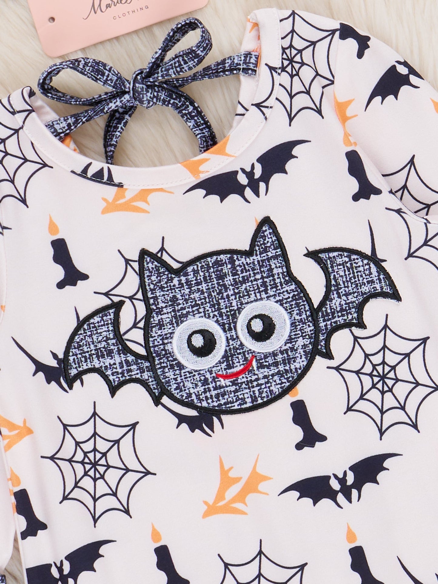 Fright Night Ruffle Romper