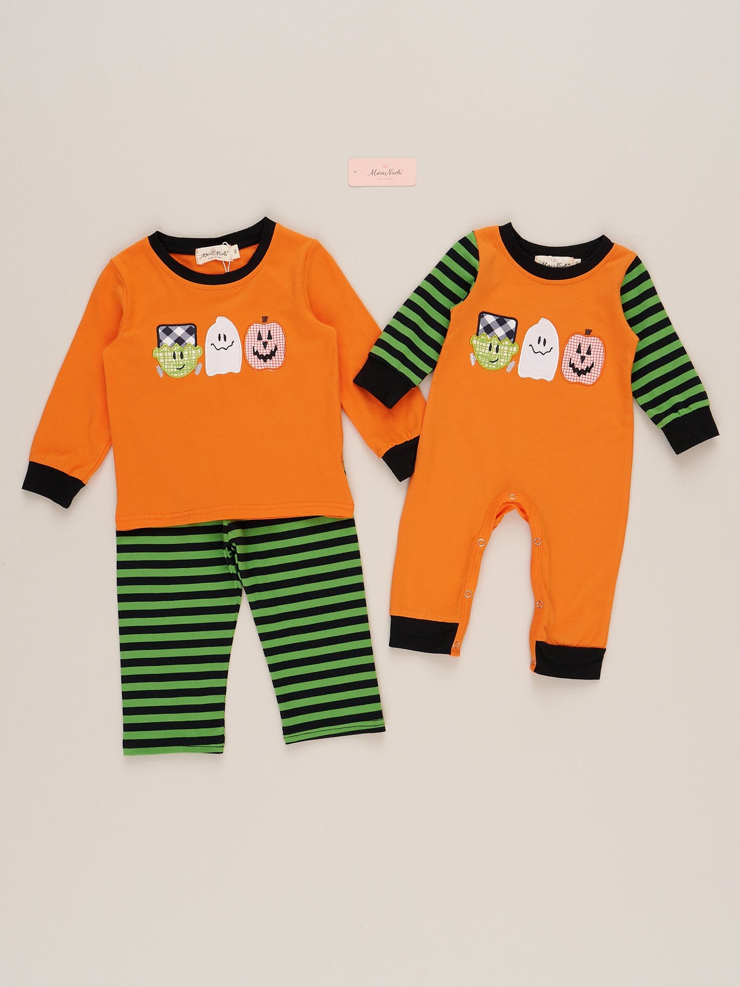 Frank & Friends Striped Romper