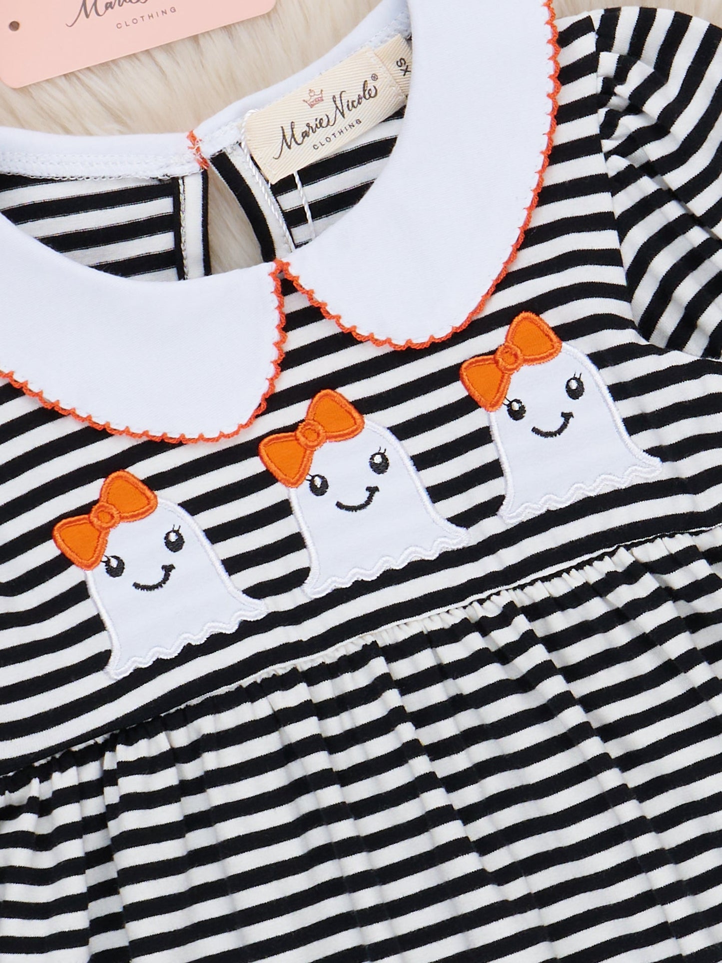 Spooky Treat Striped Dress