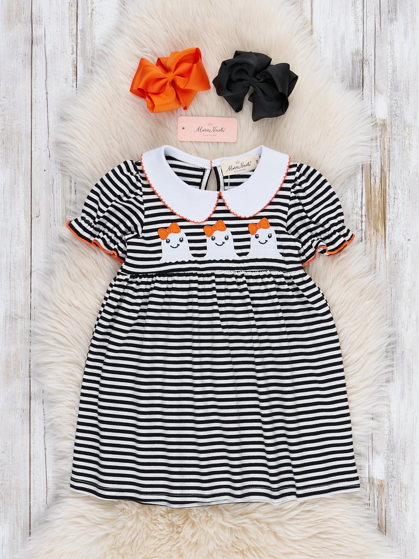 Spooky Treat Striped Dress