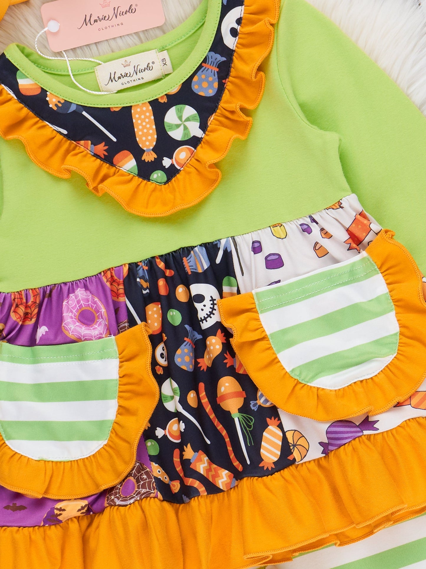 Pocket Flara Bells Outfit - Halloween Candy