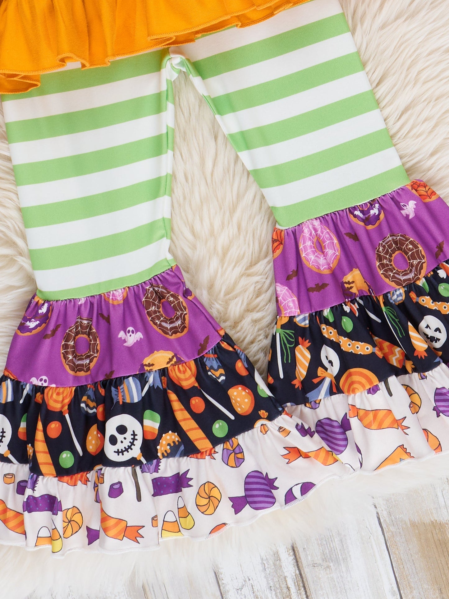 Pocket Flara Bells Outfit - Halloween Candy