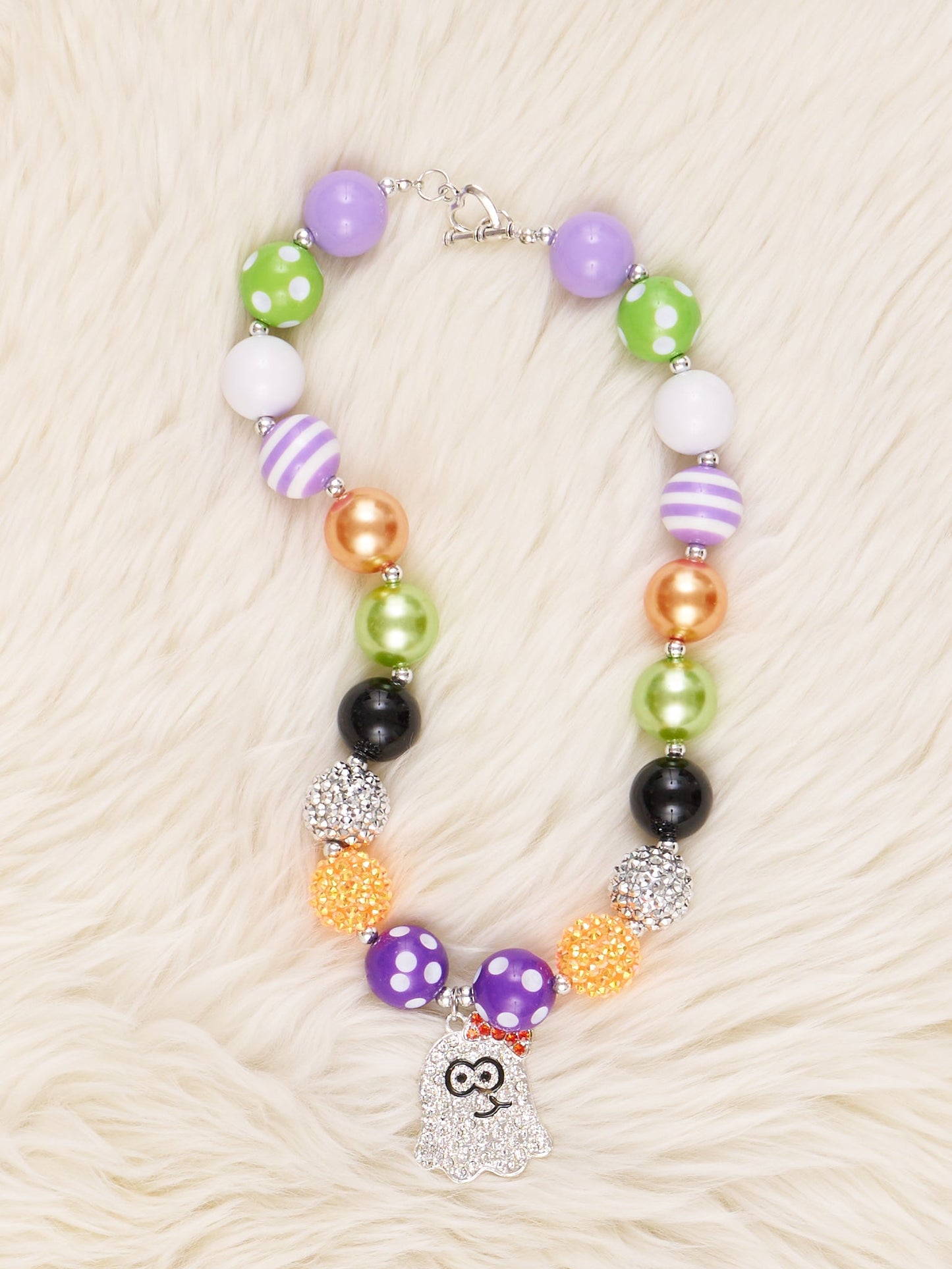 Halloween Charm Bubblegum Necklace