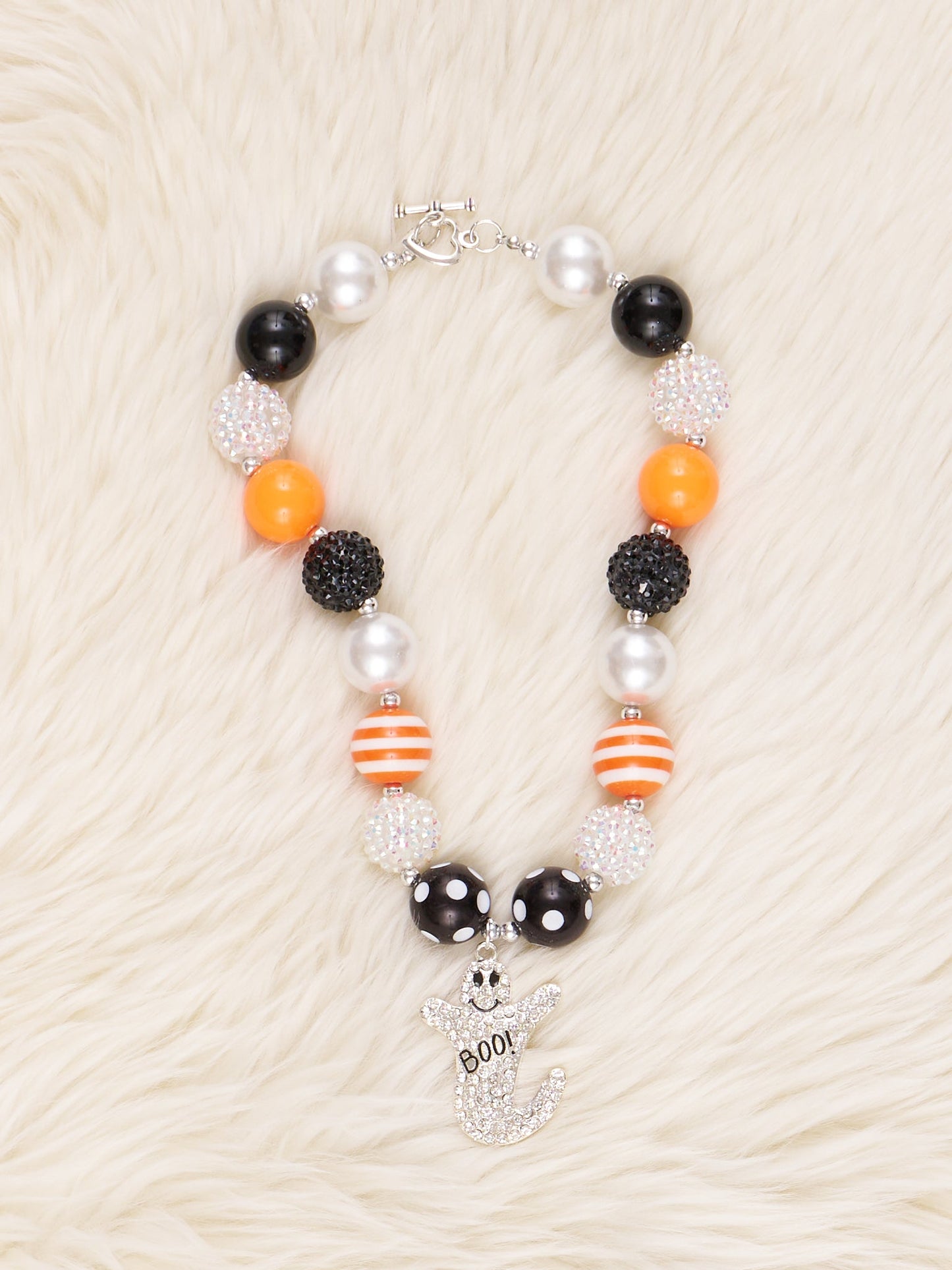 Halloween Charm Bubblegum Necklace