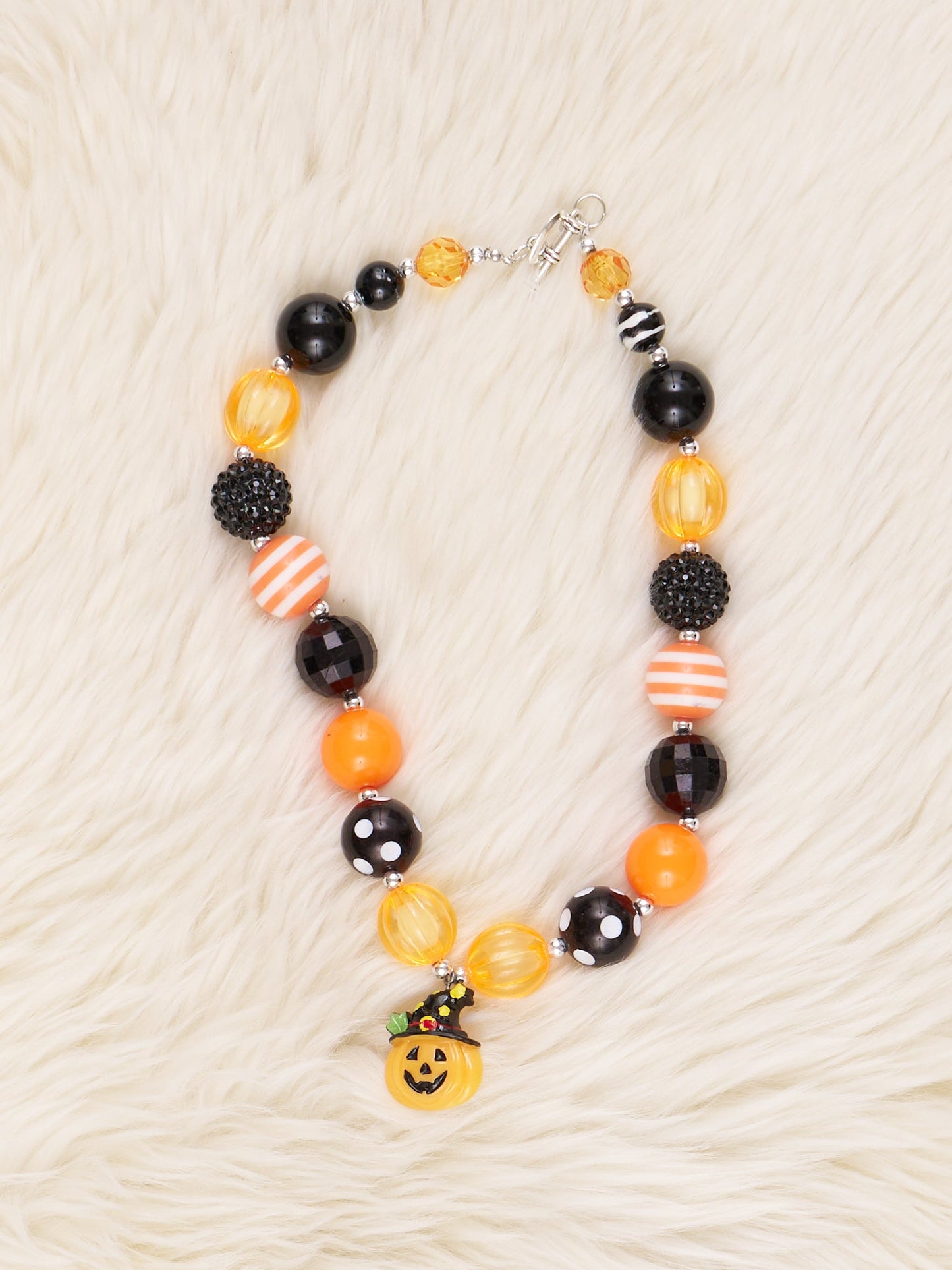 Halloween Charm Bubblegum Necklace