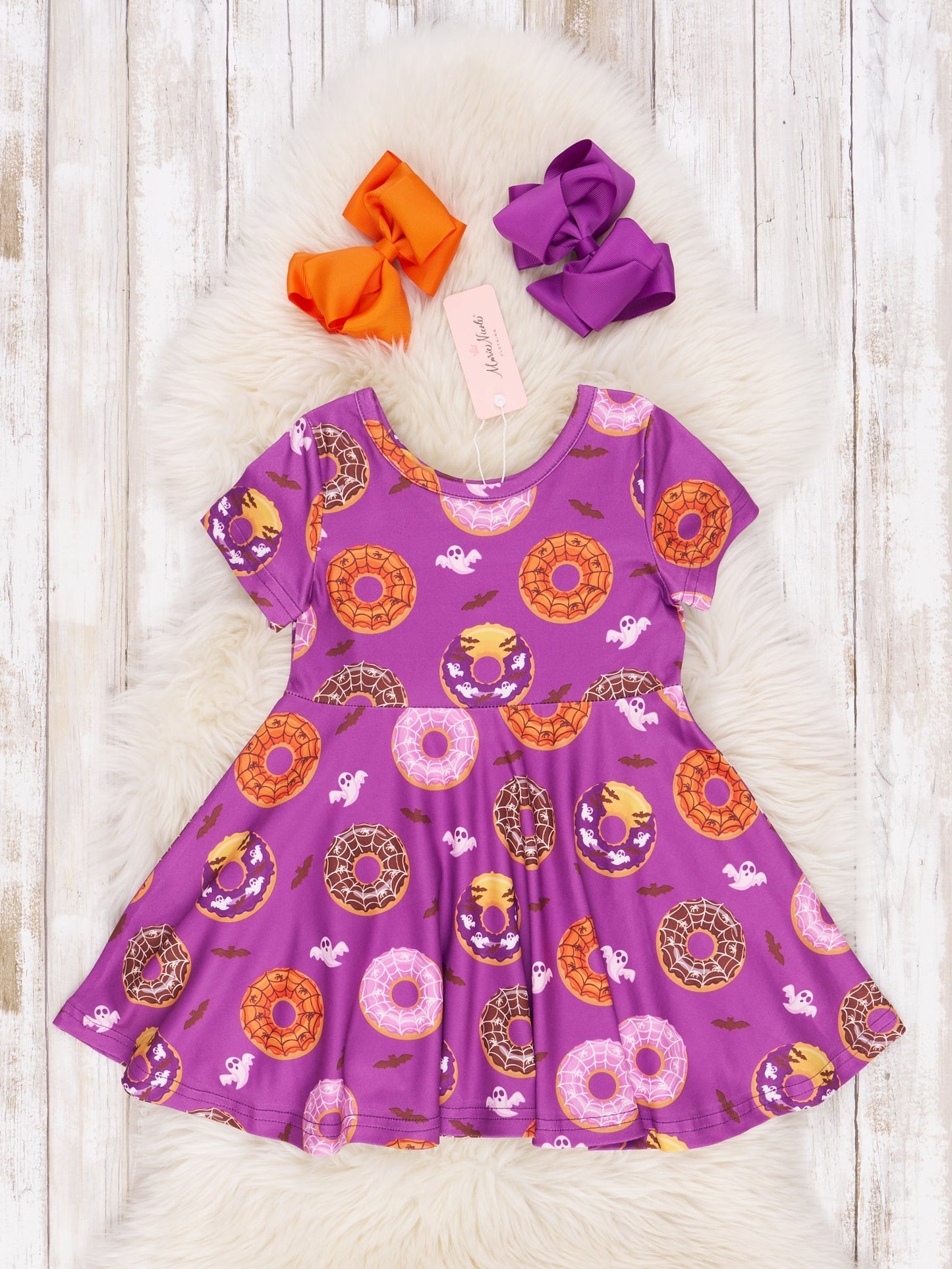Sweet Pumpkin Treats Swing Dresses