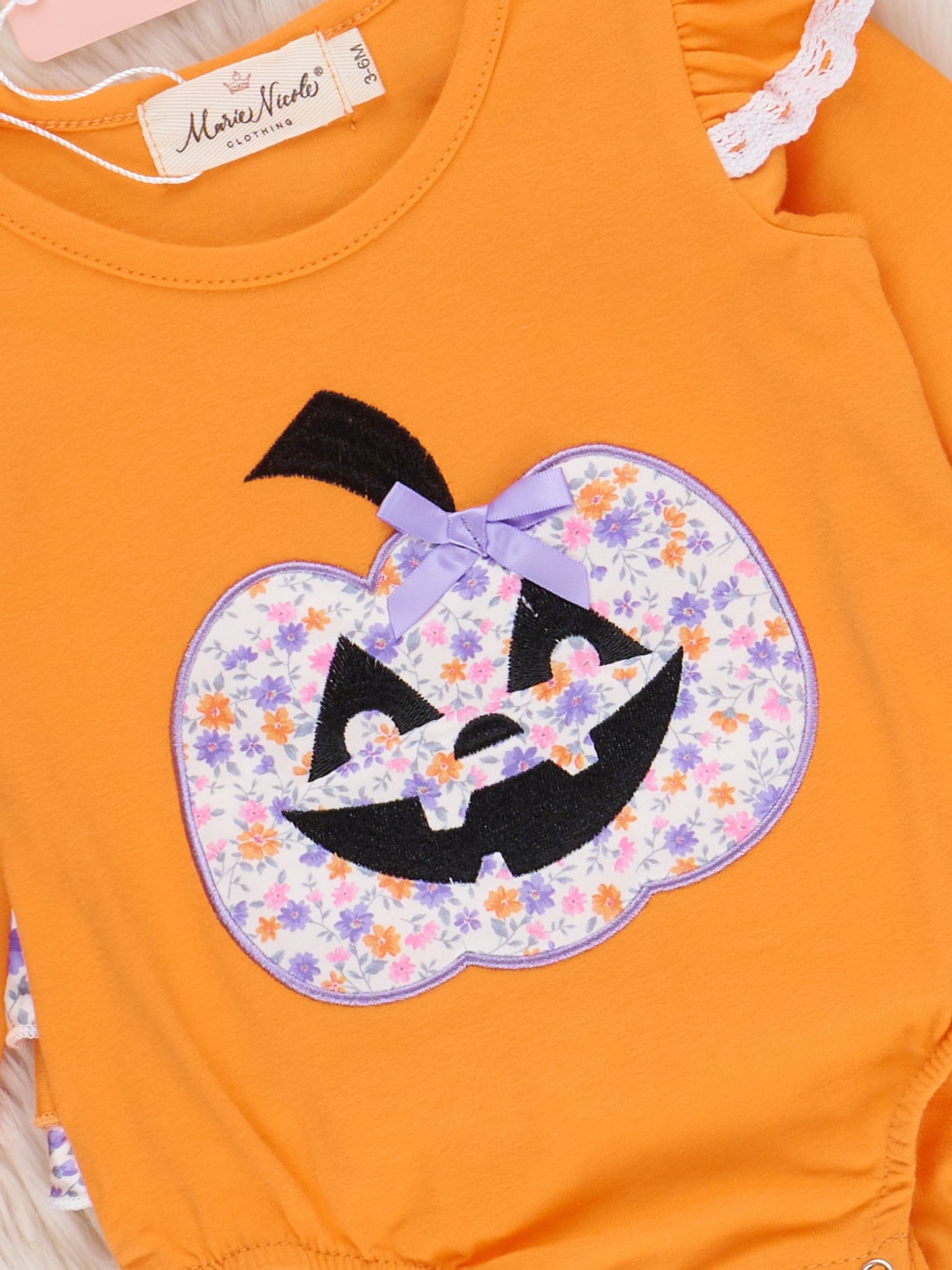 Pumpkin Petal Patch Ruffle Bubble
