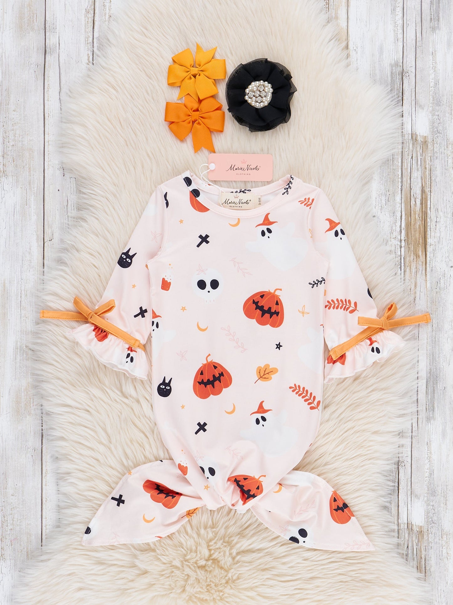 Spooky Snuggle Knot Gown