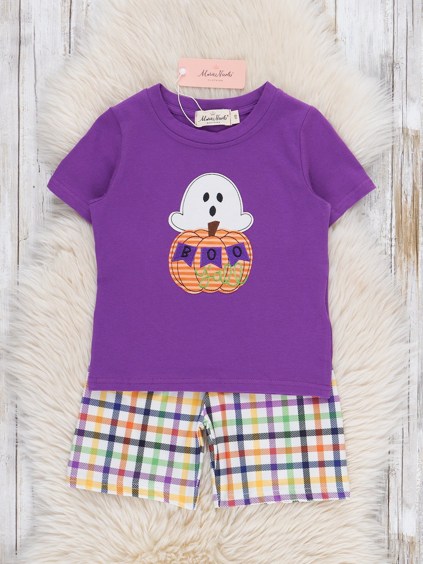 "Boo Y'all" Pumpkin Outfit
