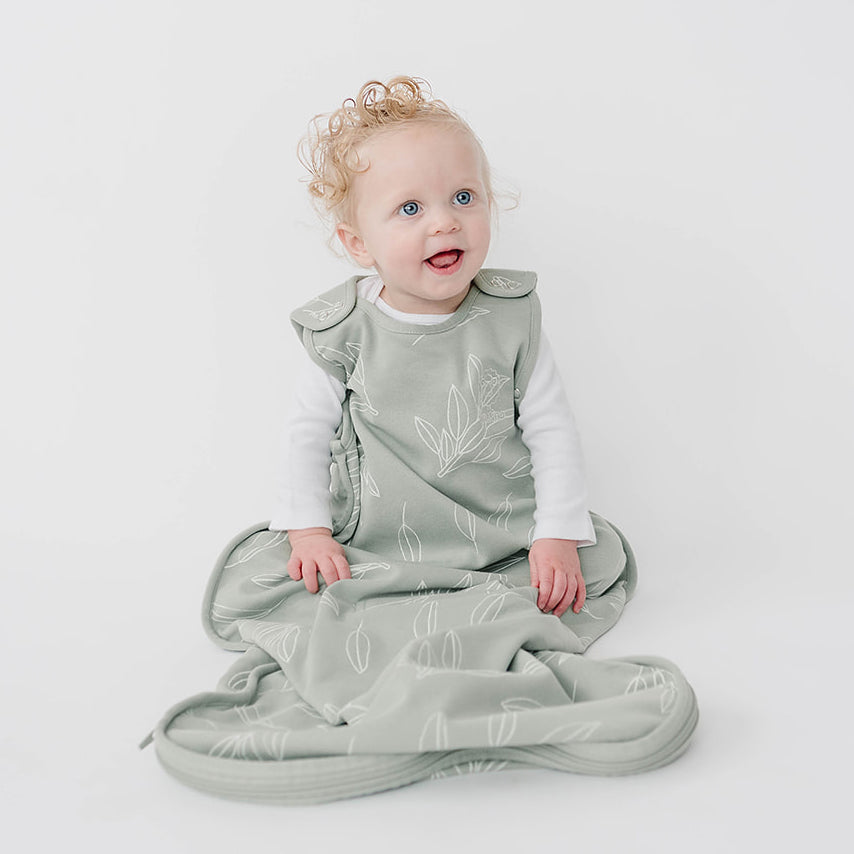 4 Season® Ultimate Baby Sleep Bag, Merino Wool & Organic Cotton, Sage