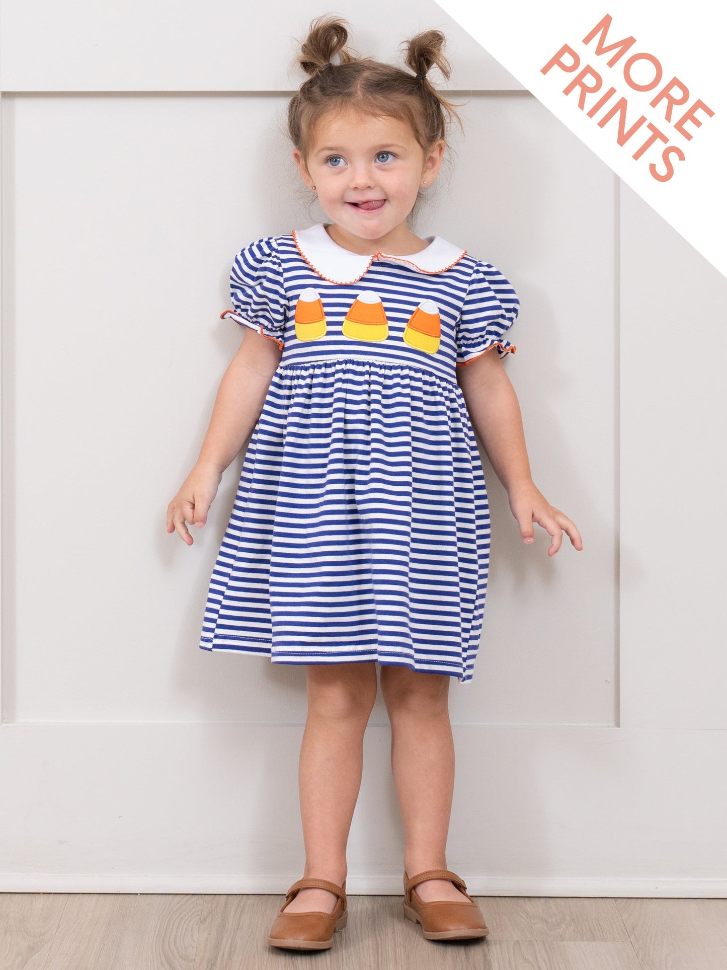 Spooky Treat Striped Dress
