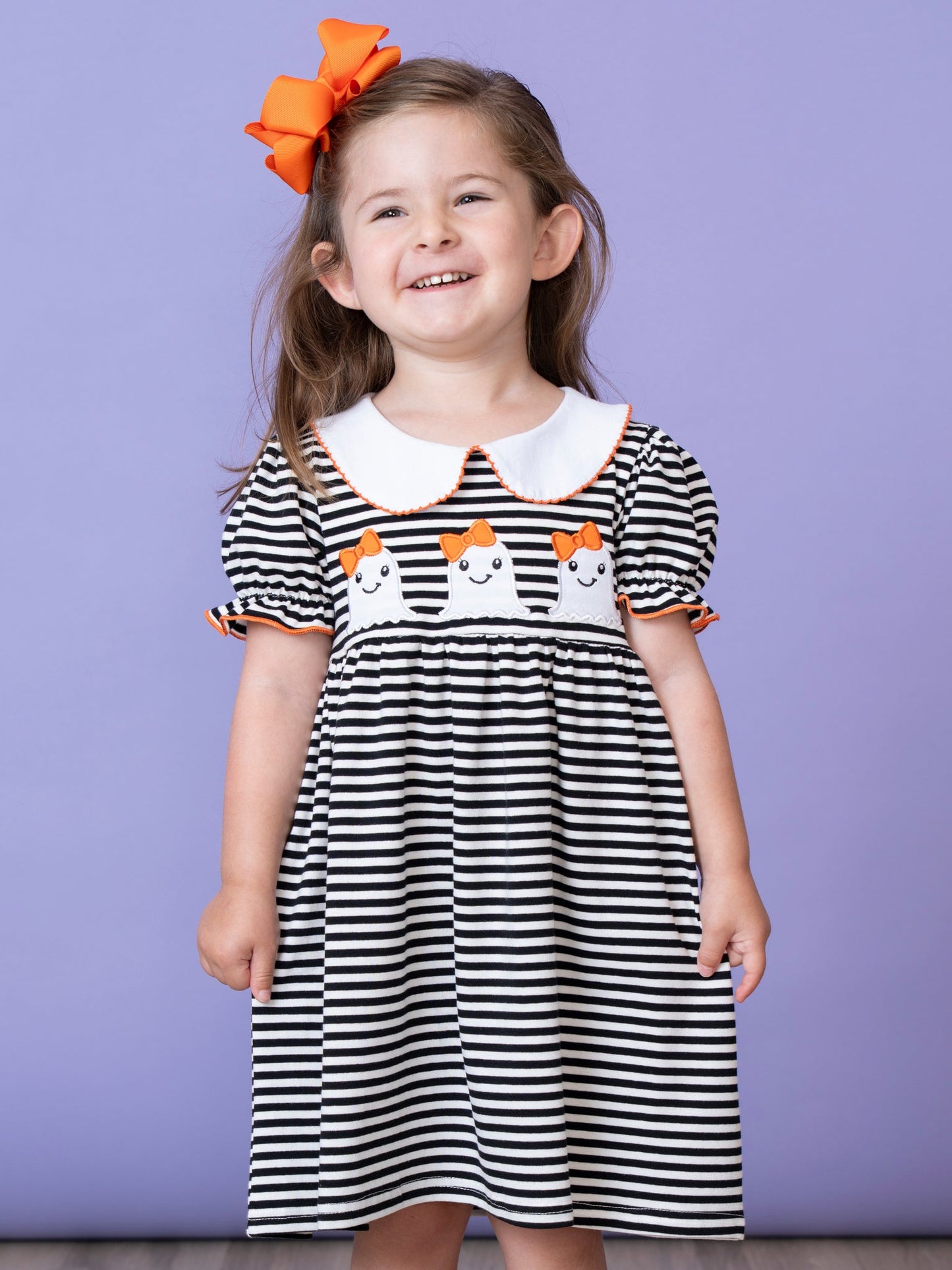 Spooky Treat Striped Dress