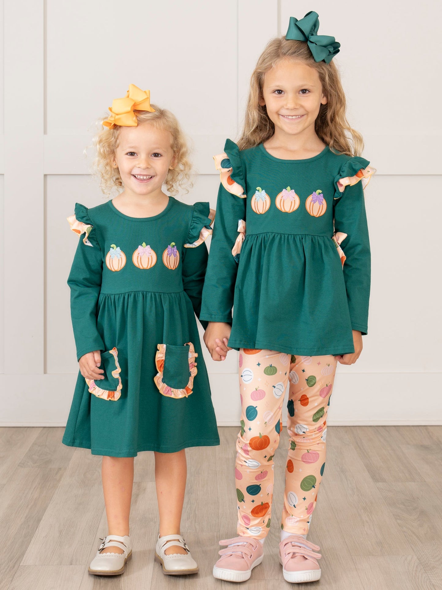 Pick of the Patch Ruffle Dress