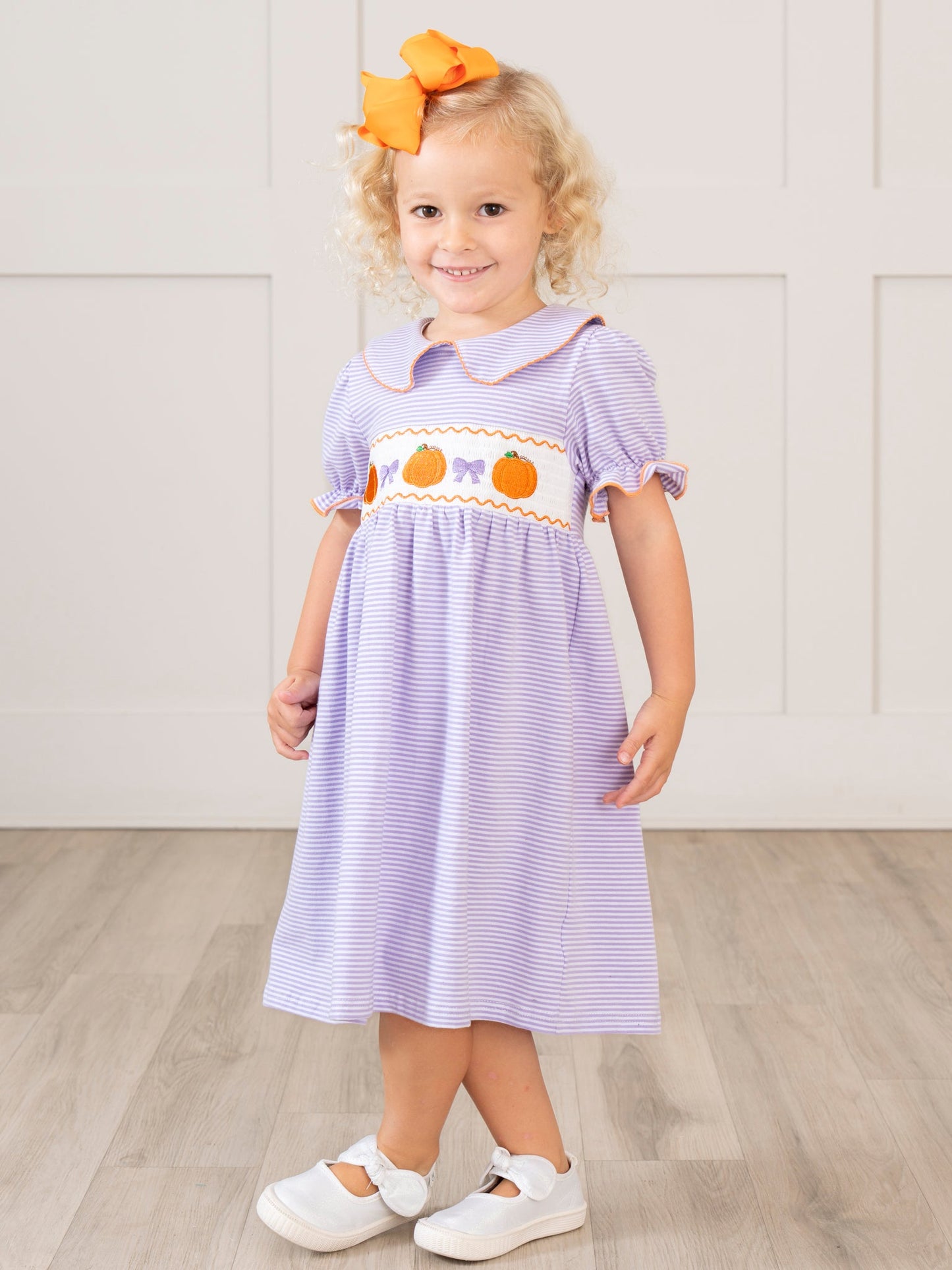 Bow-tiful in the Patch Embroidered Dress