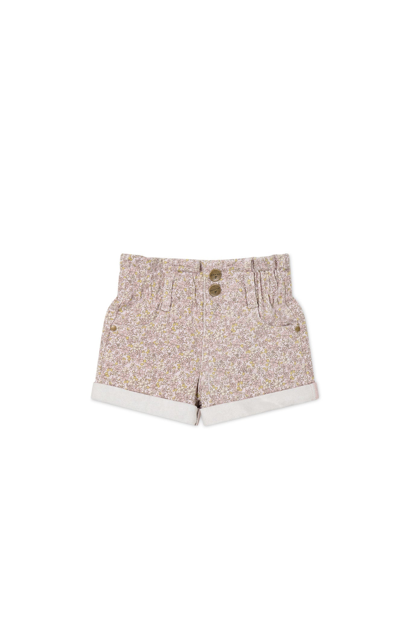 Grace Cotton Twill Short - Chloe Lilac