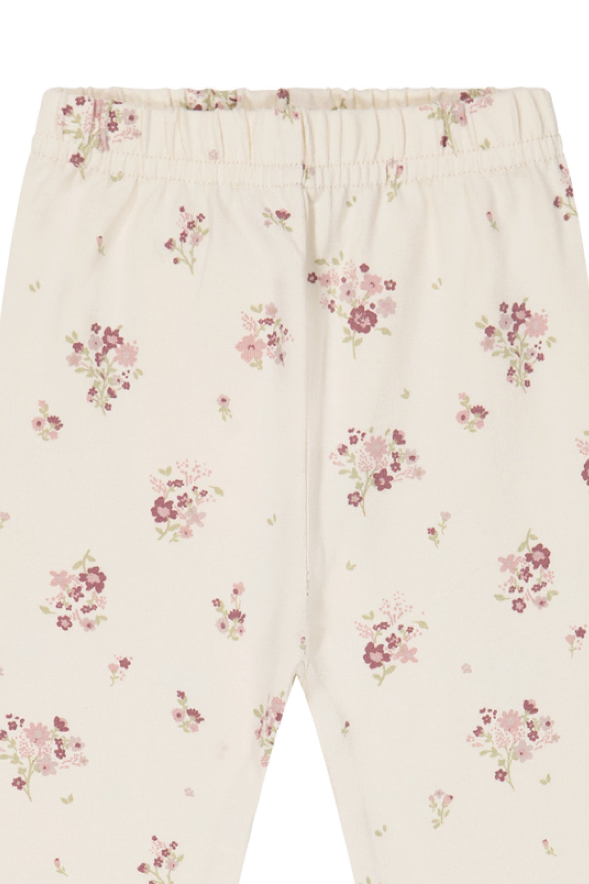 Organic Cotton Everyday Legging - Lauren Floral Tofu