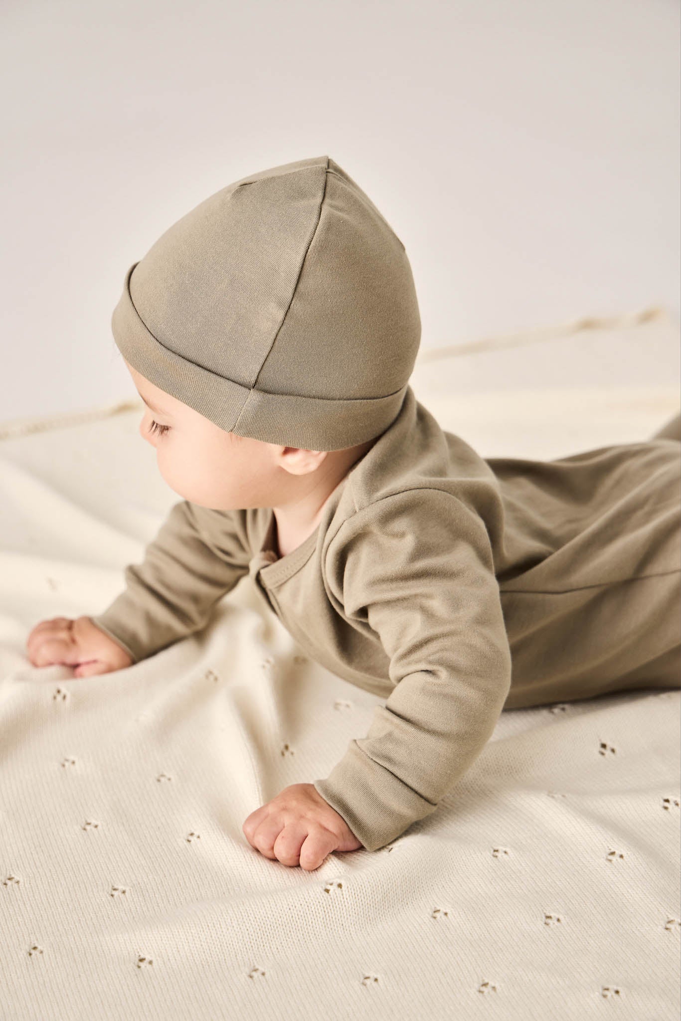Pima Cotton Marley Beanie - Vert