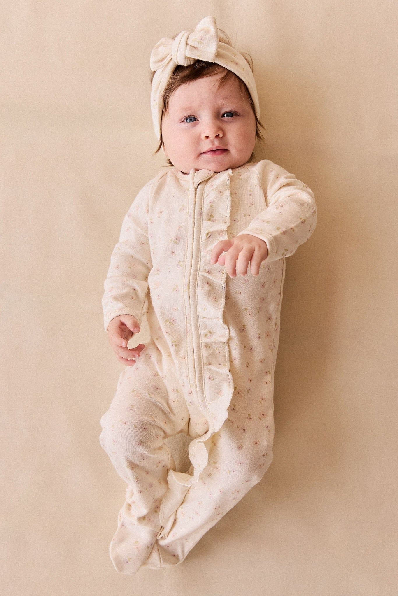 Organic Cotton Melanie Onepiece - Briella Whisper
