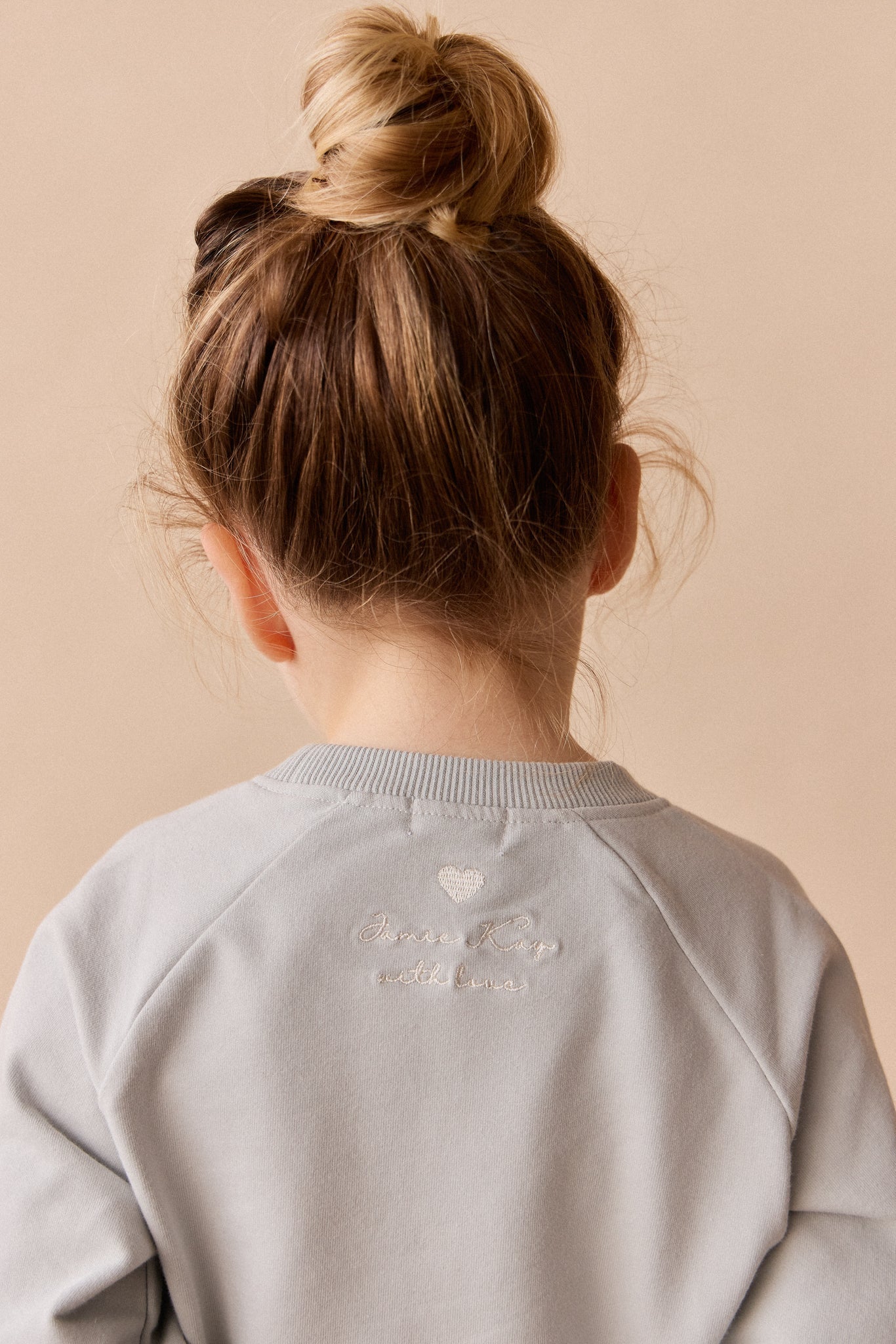 Organic Cotton Mimi Sweatshirt - Dawn Blue Sweetie