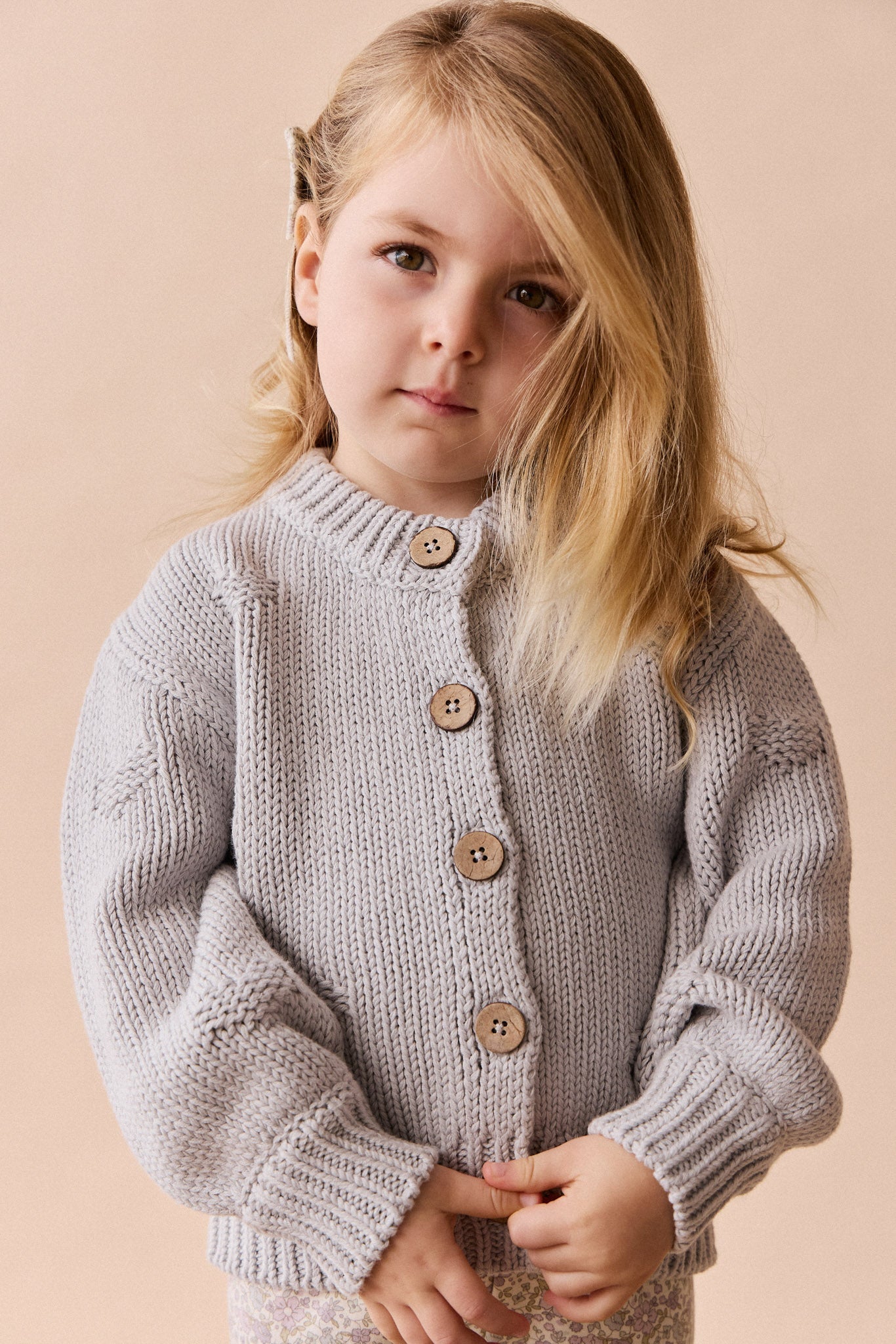 Sienna Cardigan - Dusty Blue