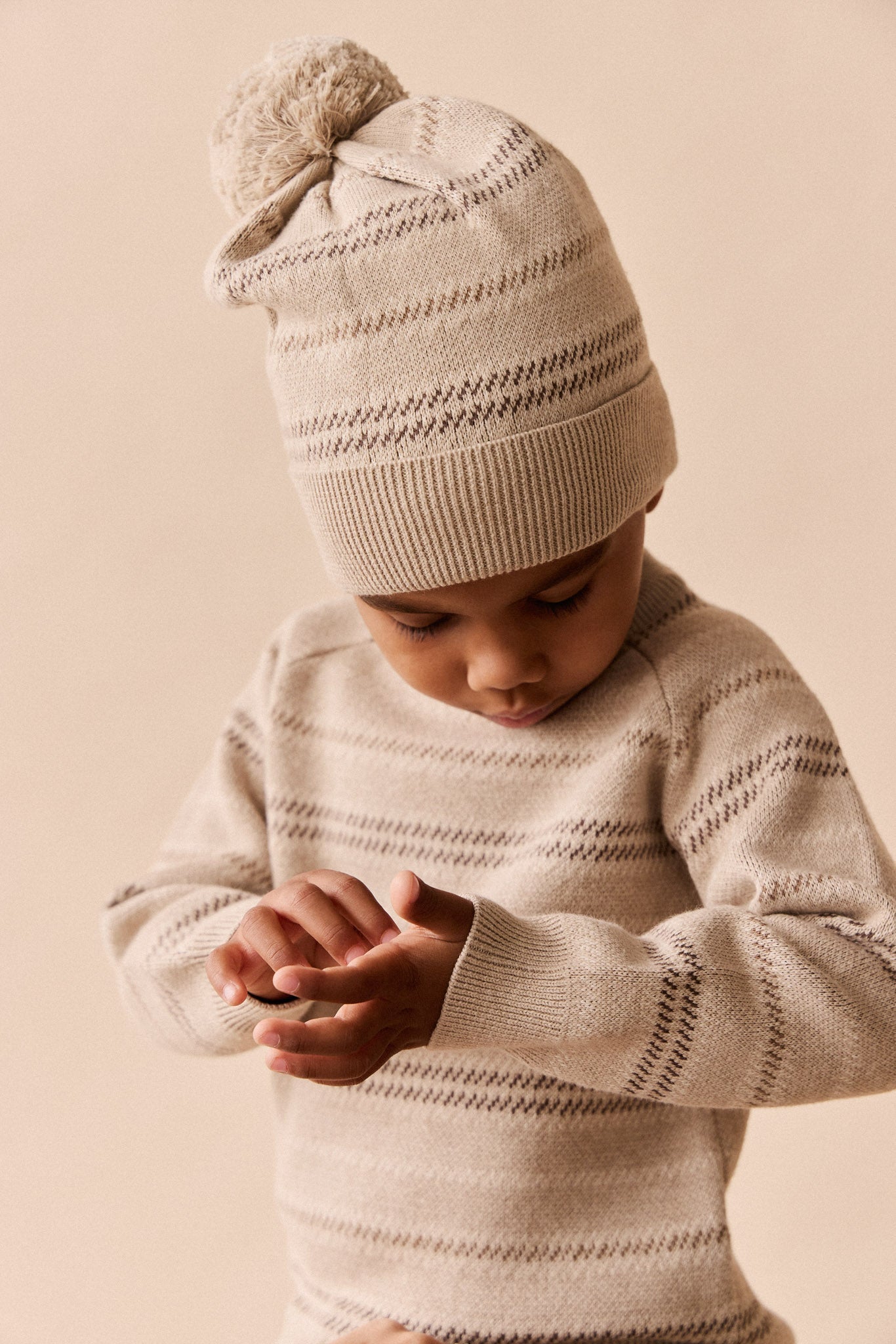 Cedric Knit Beanie - Cedric Stripe