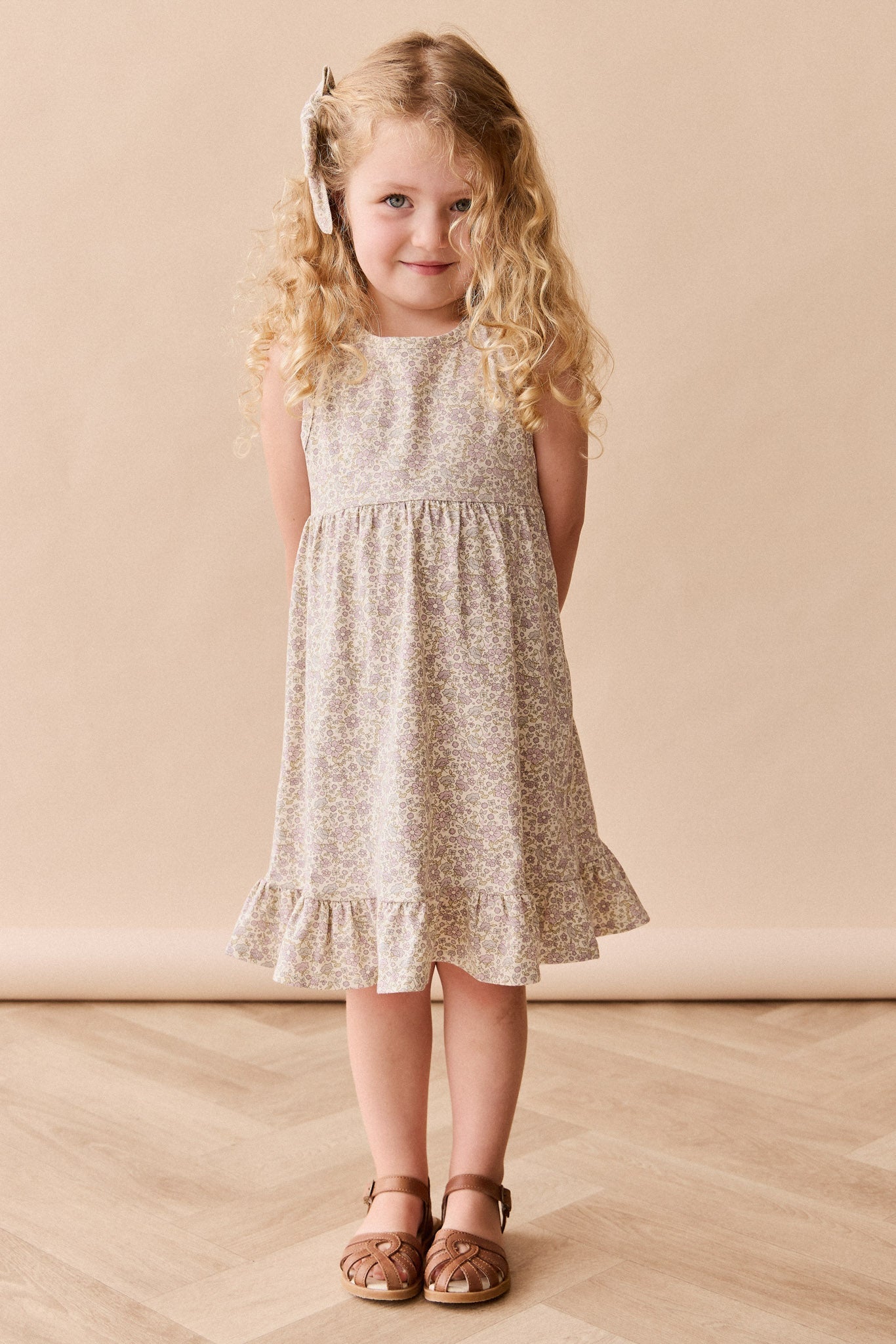 Organic Cotton Savannah Dress - Amelia Pastel