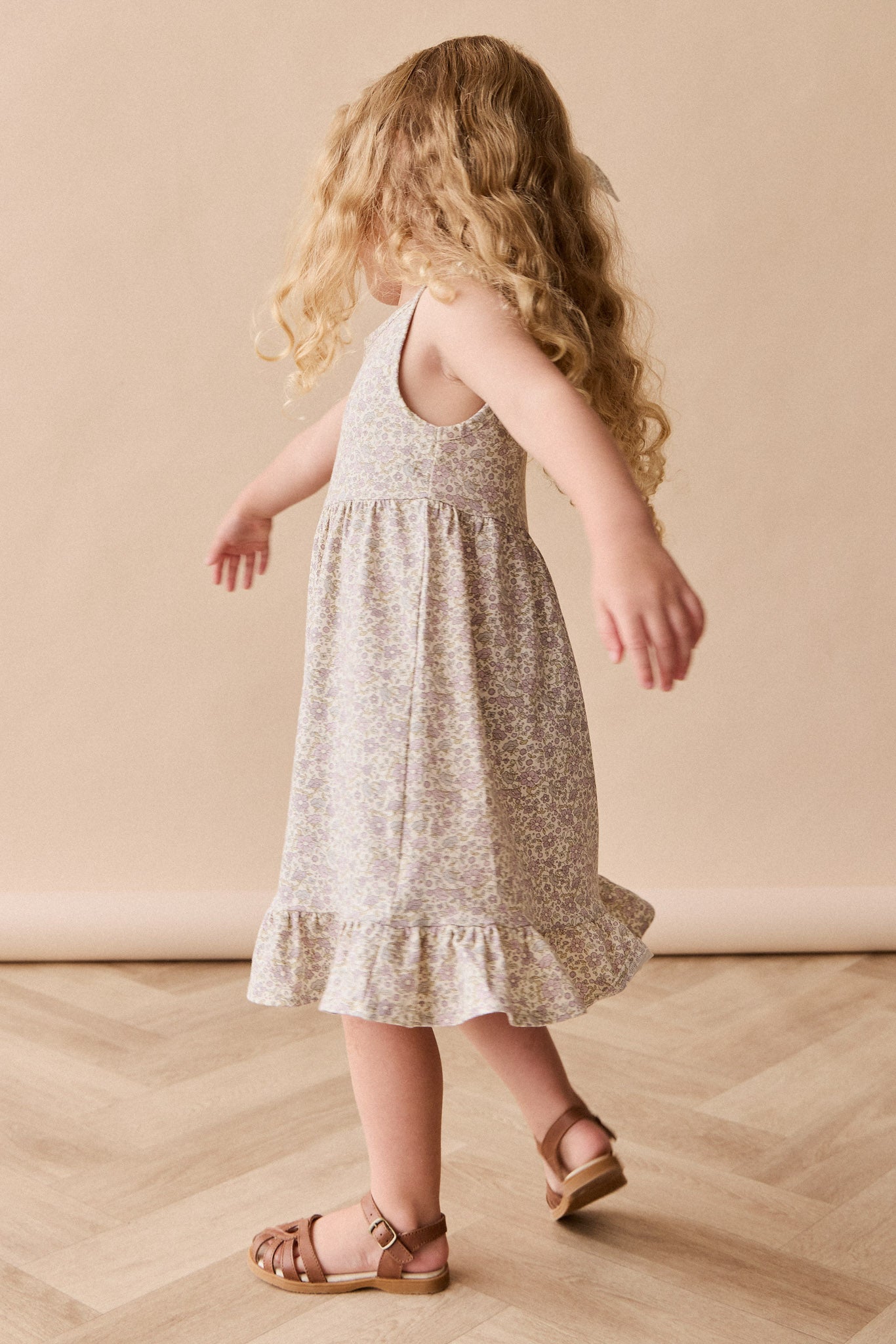 Organic Cotton Savannah Dress - Amelia Pastel