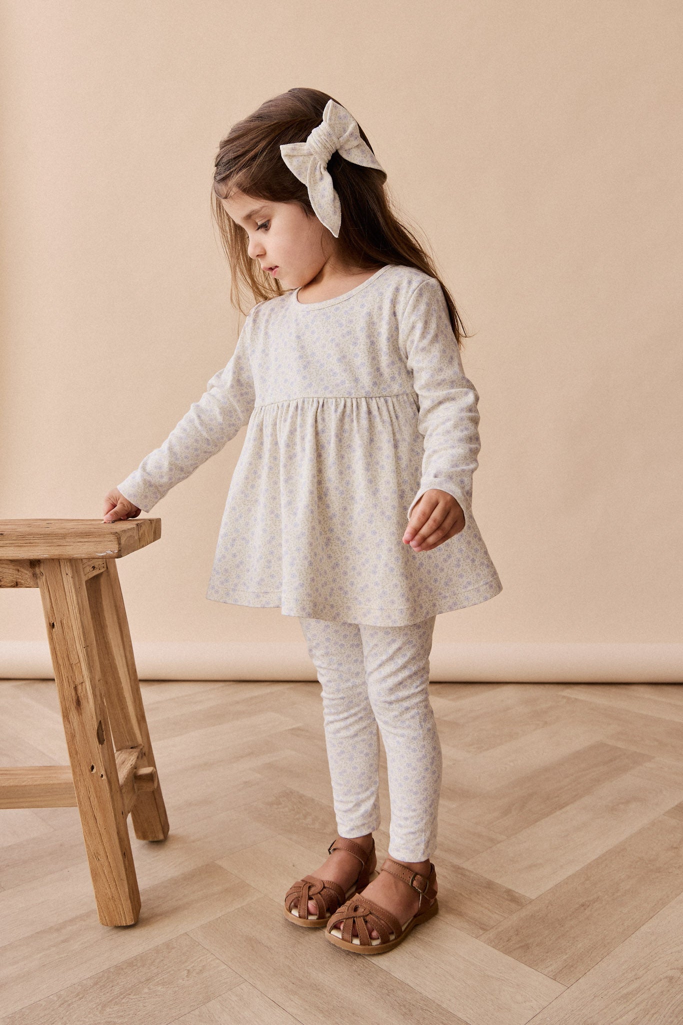 Organic Cotton Everyday Legging - Emmy Lilac