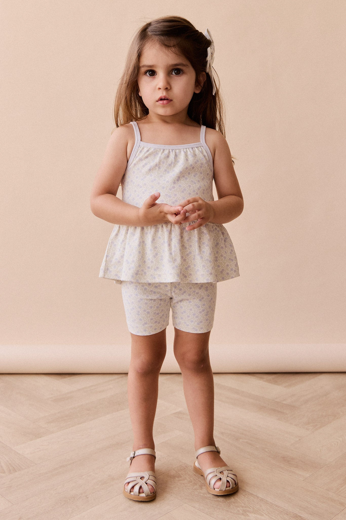 Organic Cotton Everyday Bike Short - Emmy Lilac