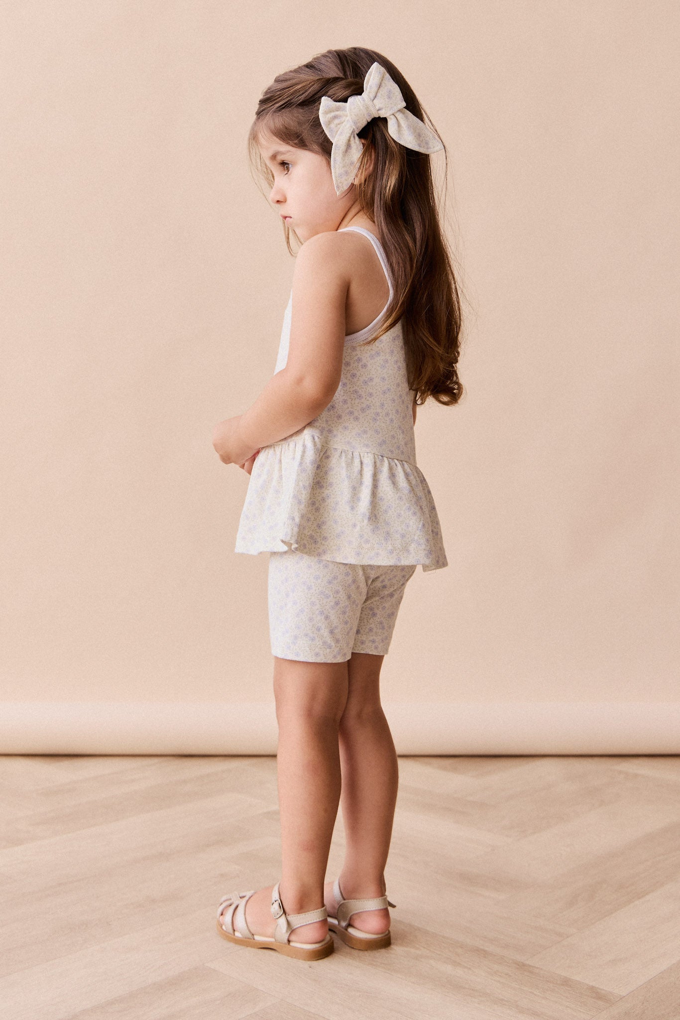 Organic Cotton Everyday Bike Short - Emmy Lilac