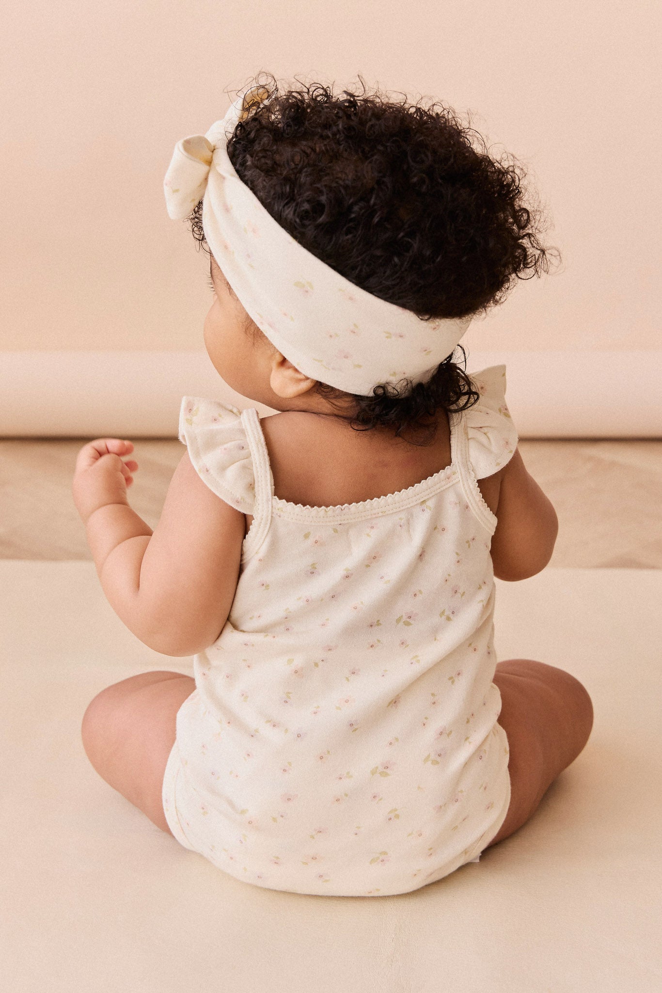 Organic Cotton Bettina Bodysuit - Briella Whisper