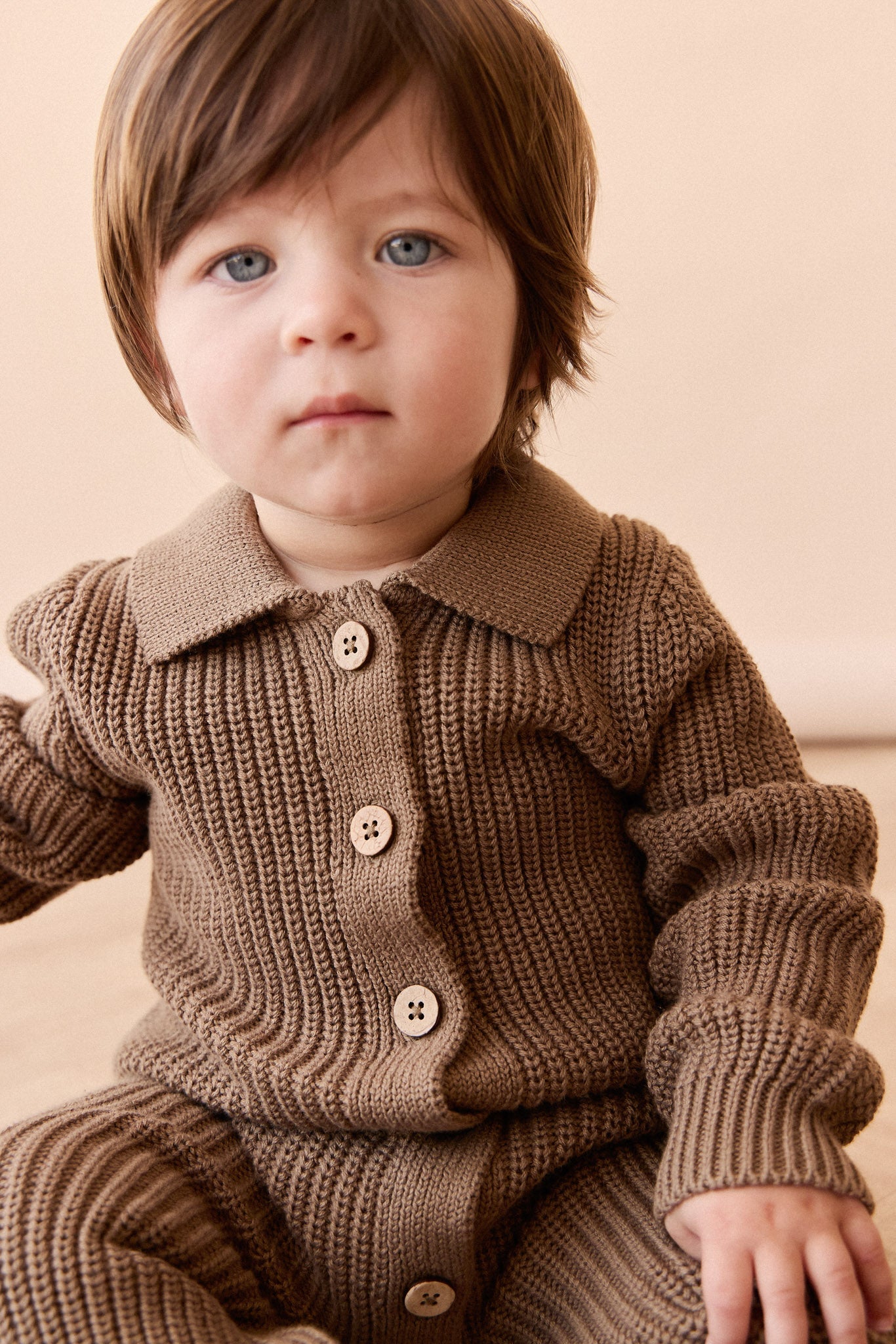 Milan Knitted Onepiece - Pecan