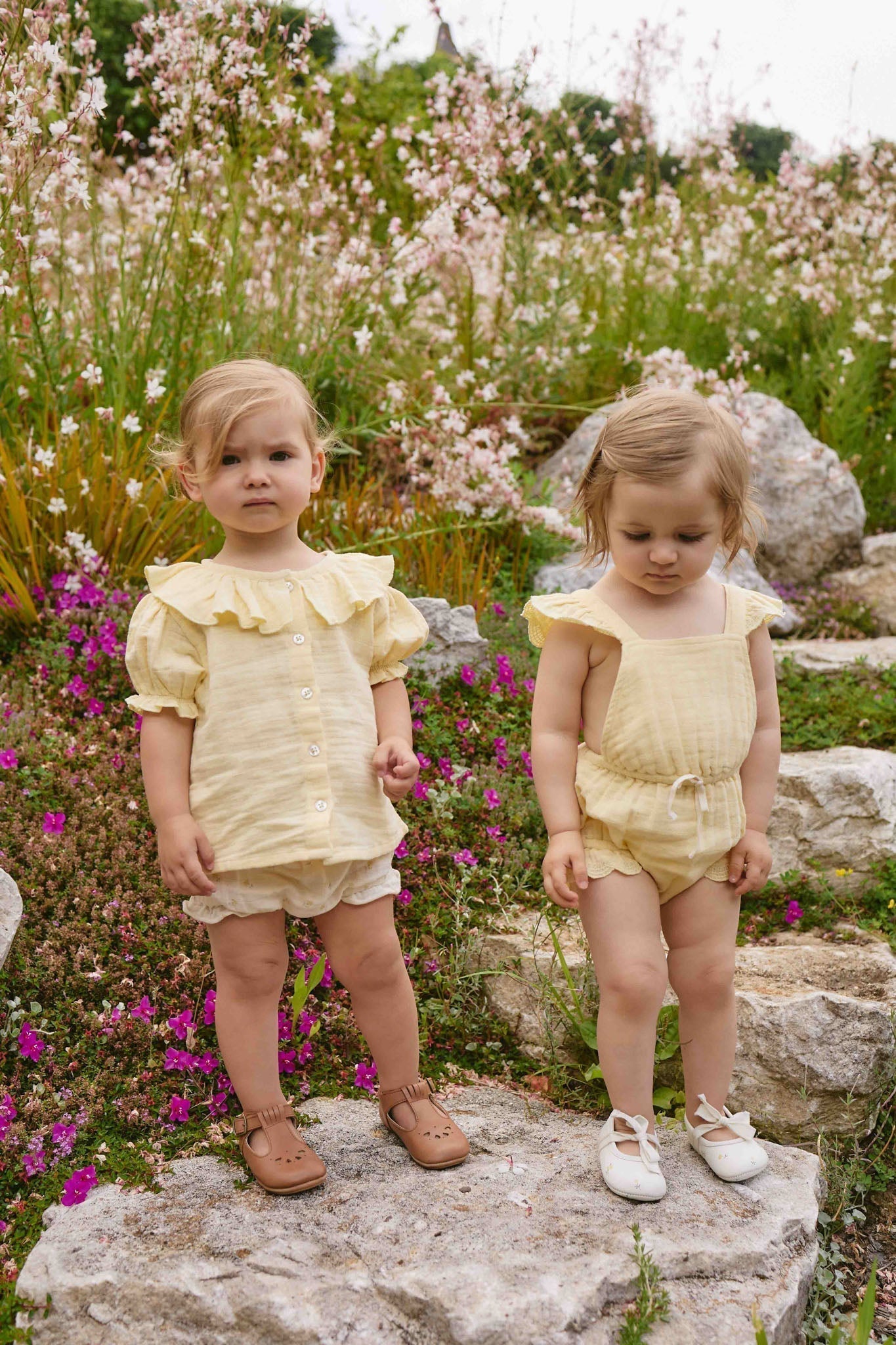 Organic Cotton Muslin Alora Top - Sunshine