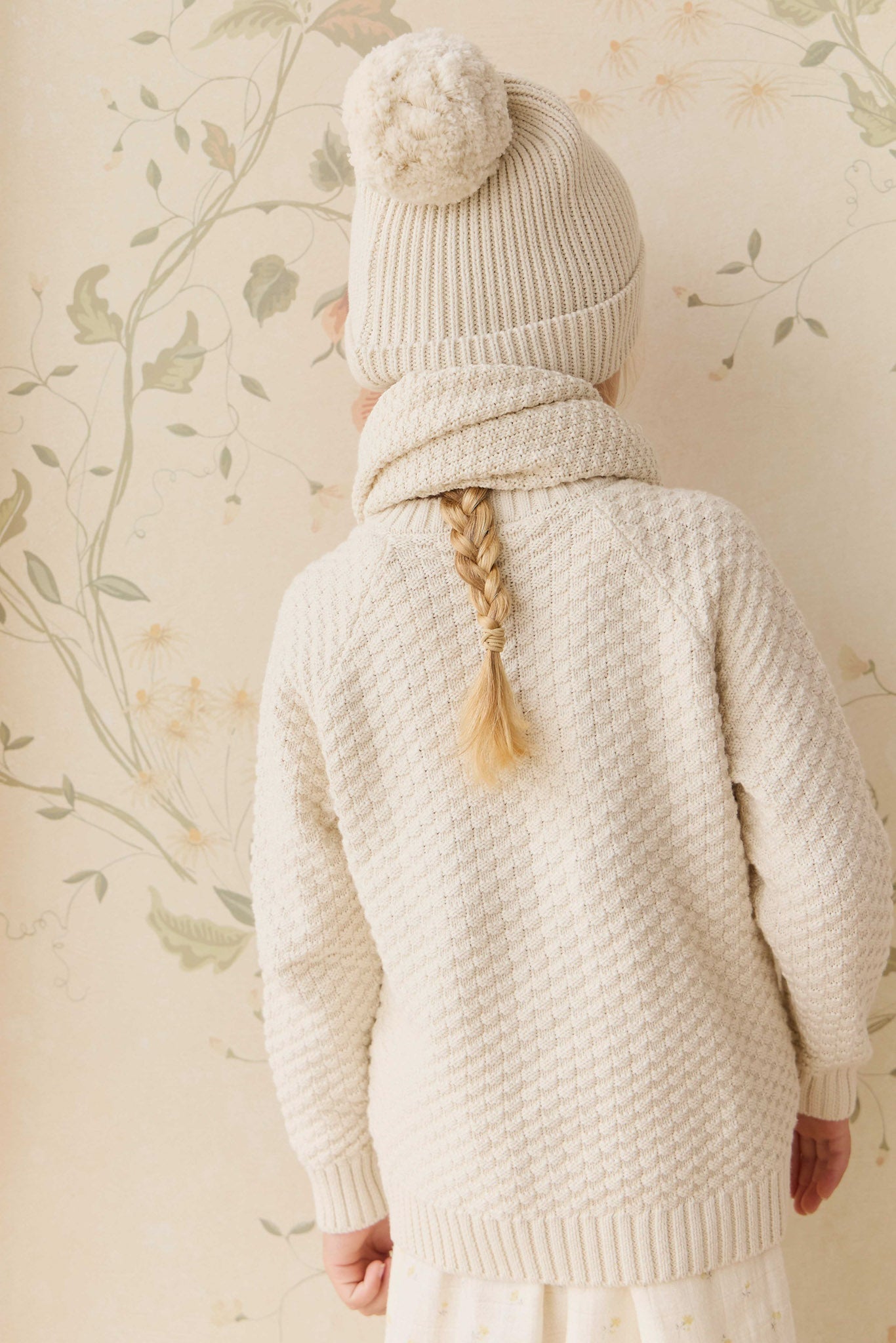 Simple Rib Beanie - Vanilla