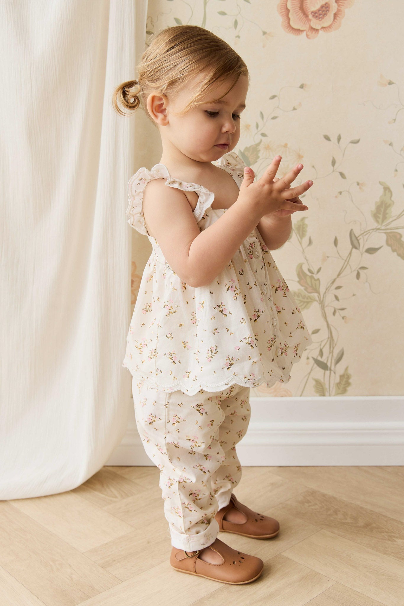 Organic Cotton Haylen Top - Bianca Antique