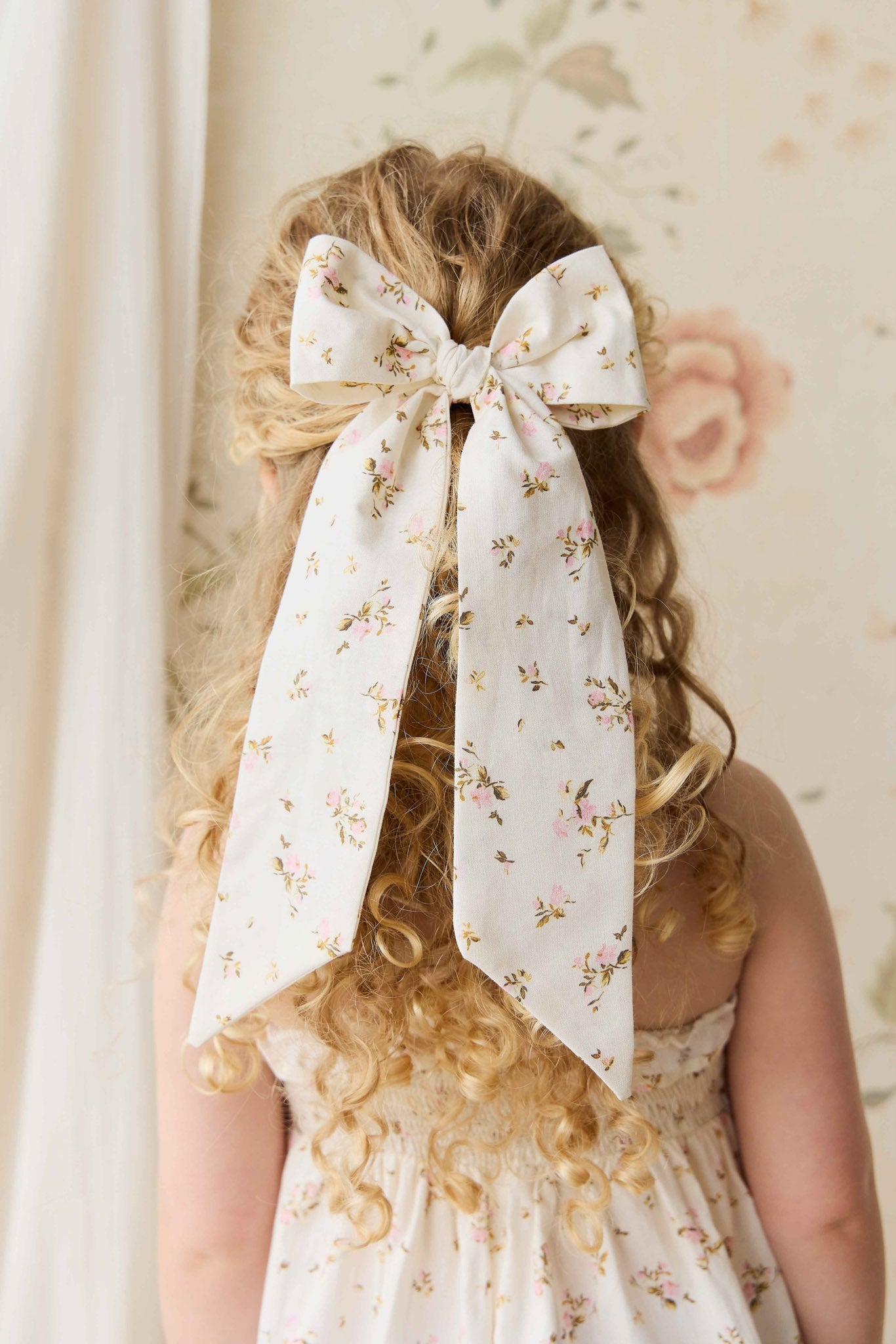 Organic Cotton Alora Bow - Bianca Antique