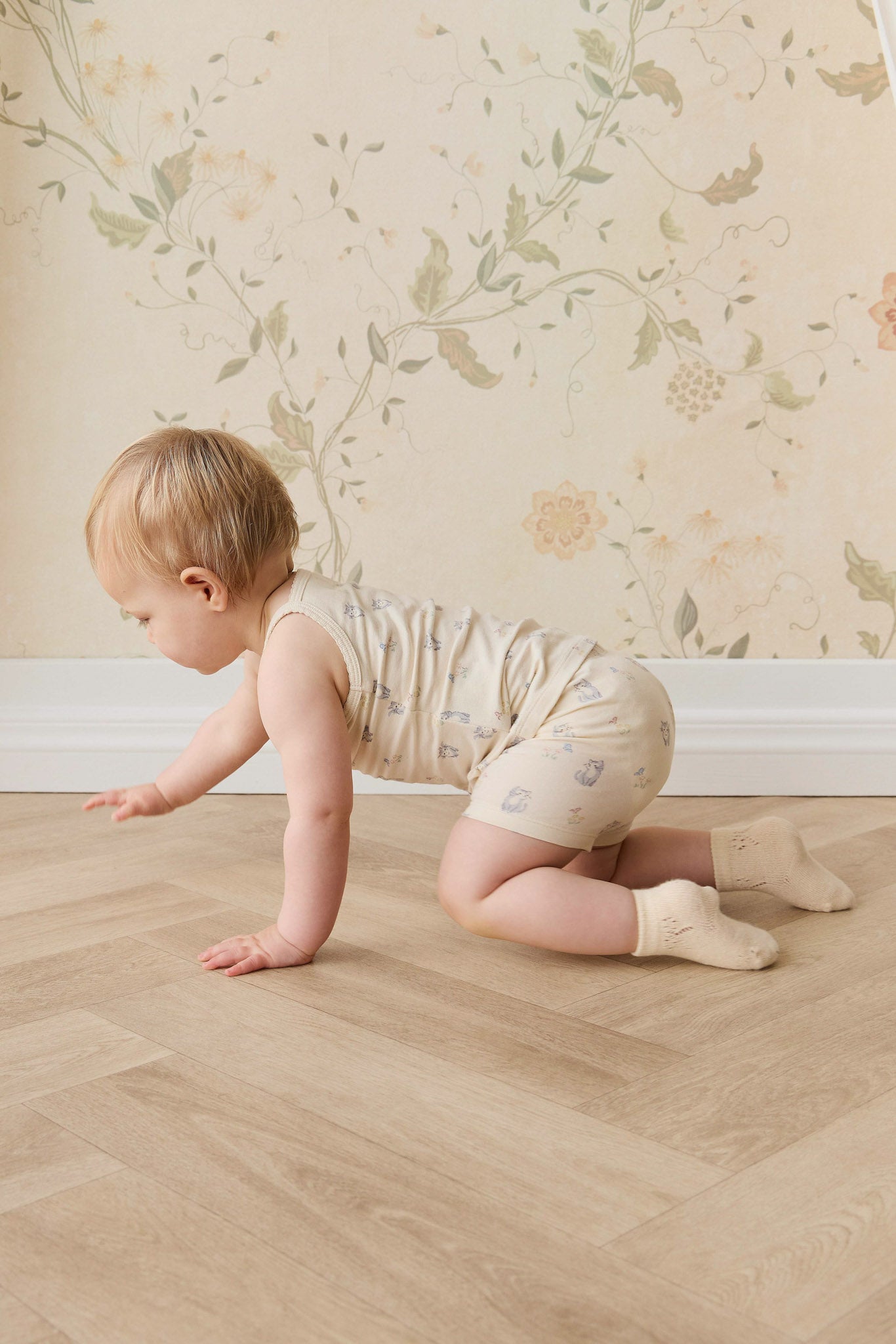Organic Cotton Jude Singlet Pyjama Set - Charlies Butterflies