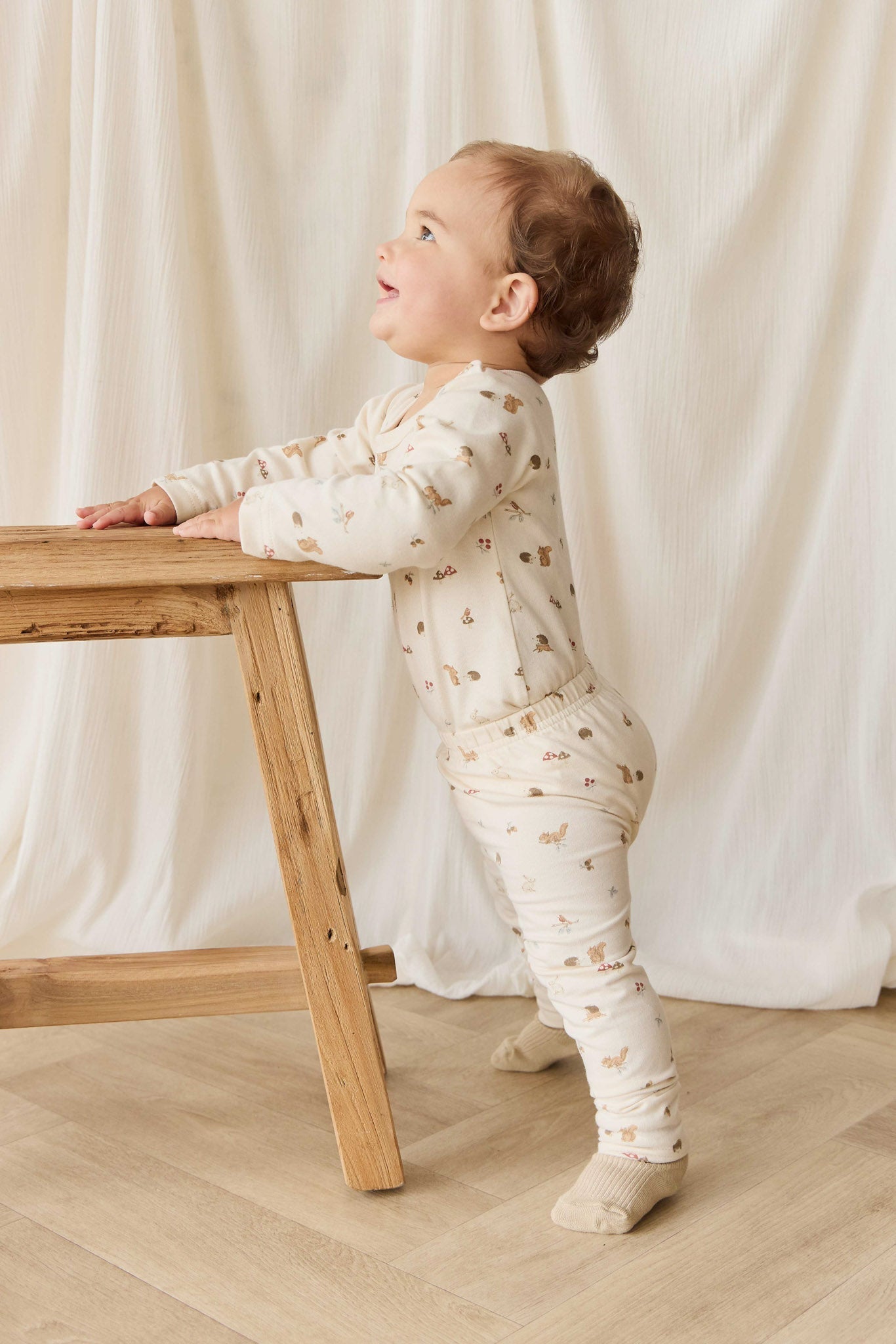 Organic Cotton Everyday Legging - Forest Gathering