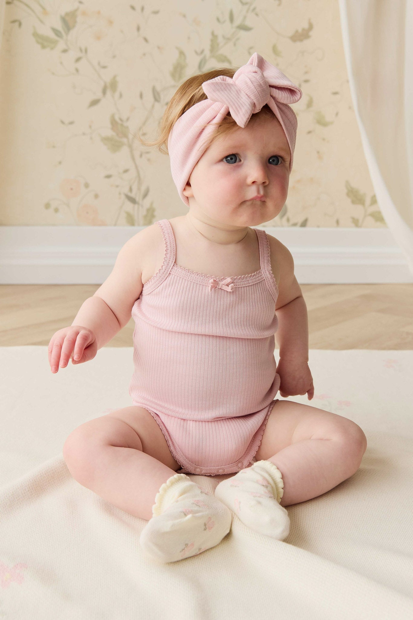 Organic Cotton Modal Singlet Bodysuit - Trinket