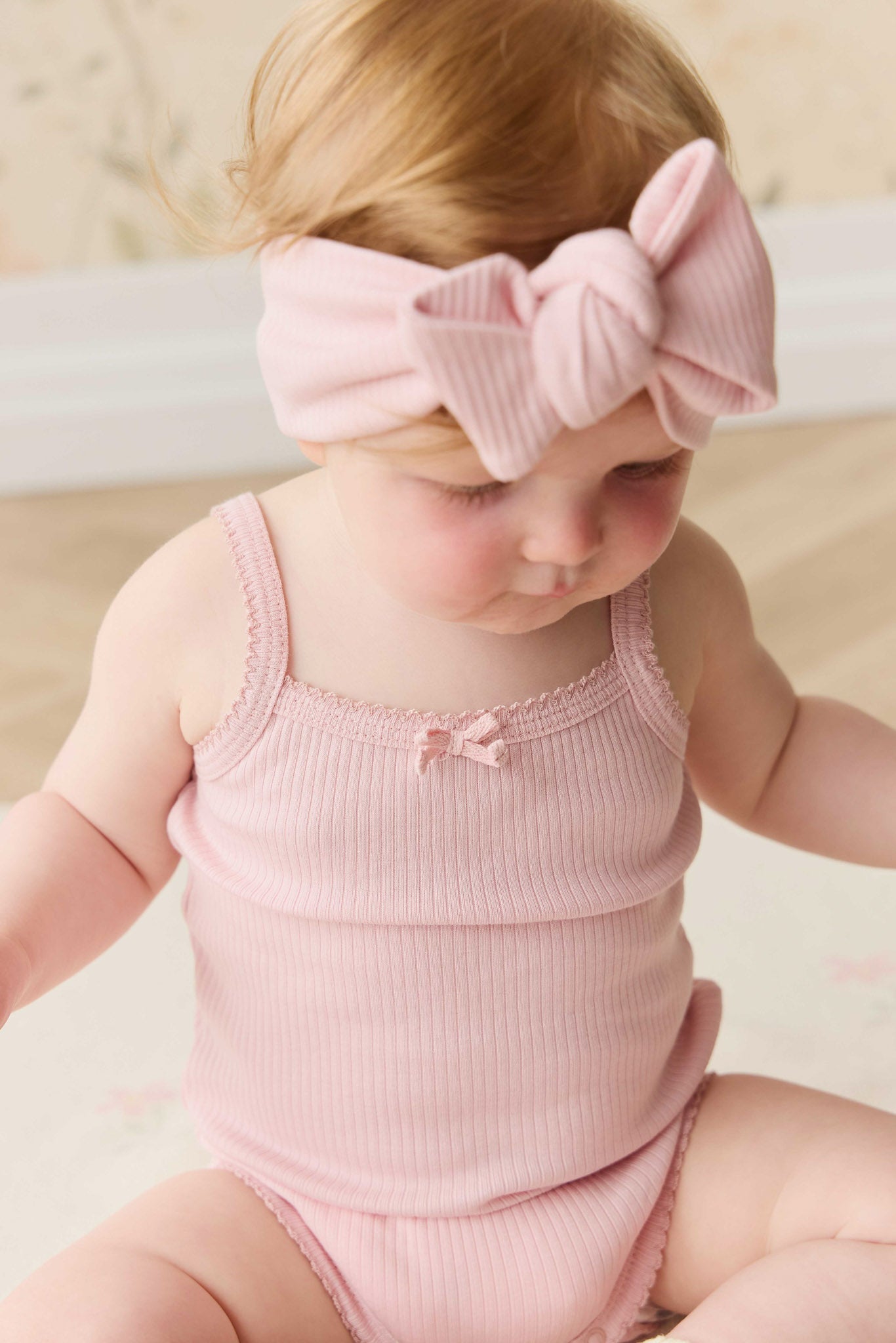 Organic Cotton Modal Singlet Bodysuit - Trinket