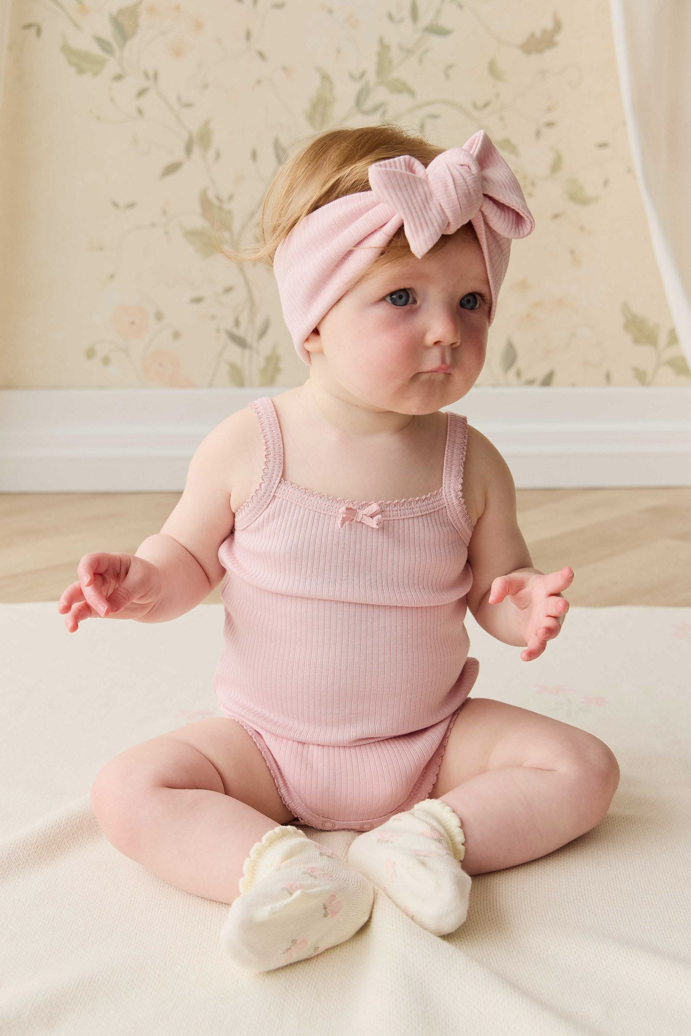 Organic Cotton Modal Singlet Bodysuit - Trinket