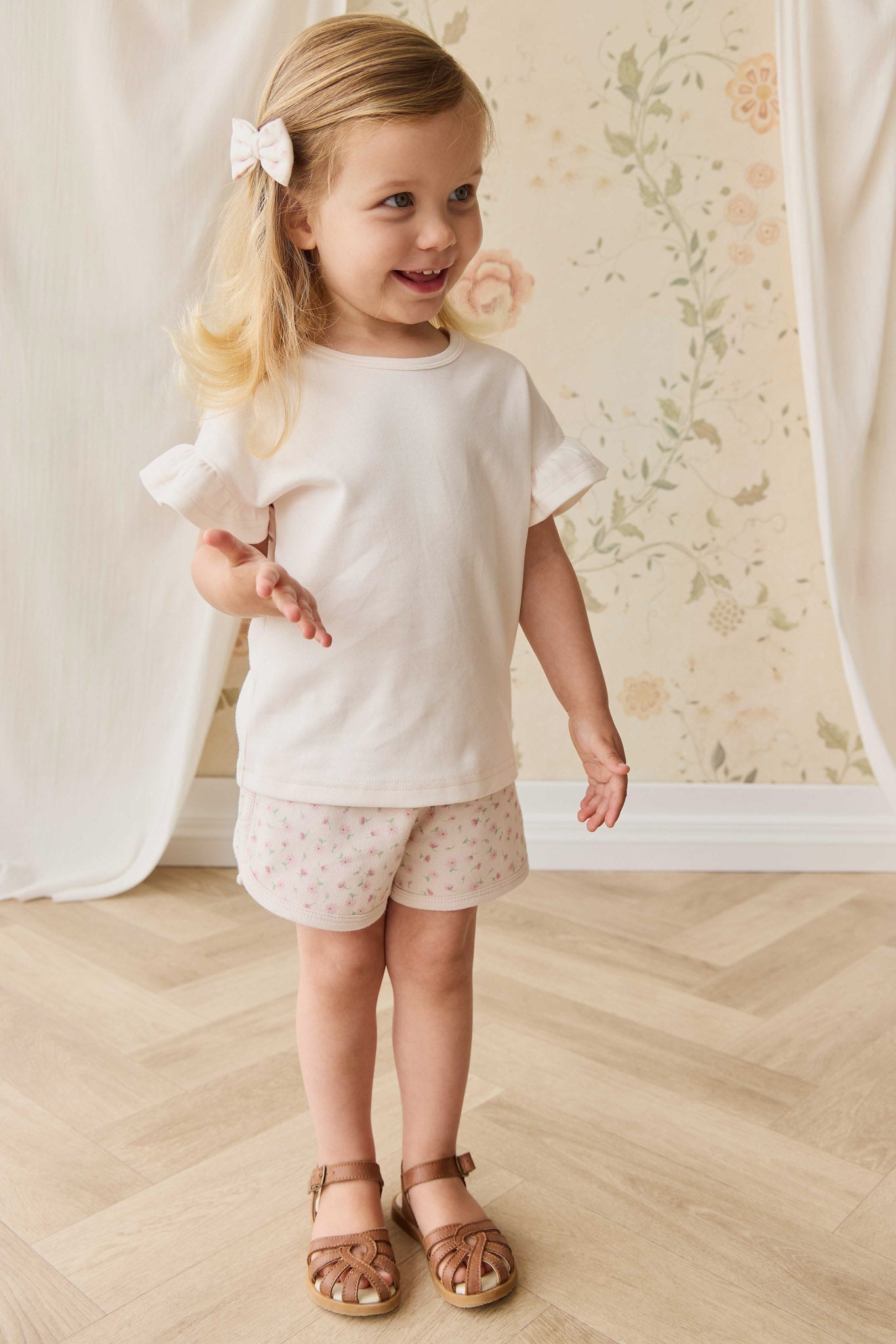 Organic Cotton Monroe Short - Victoria Blush