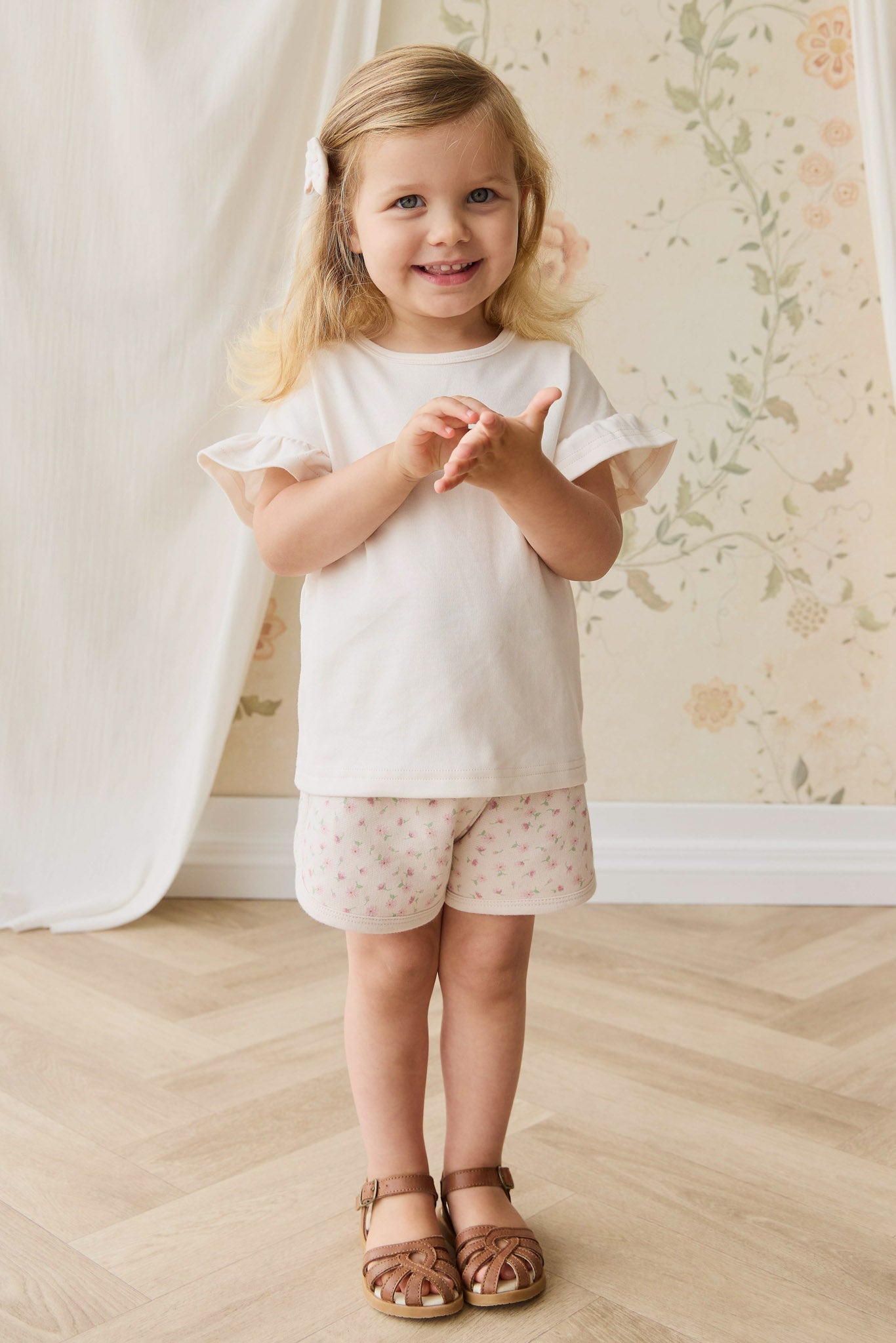 Organic Cotton Monroe Short - Victoria Blush