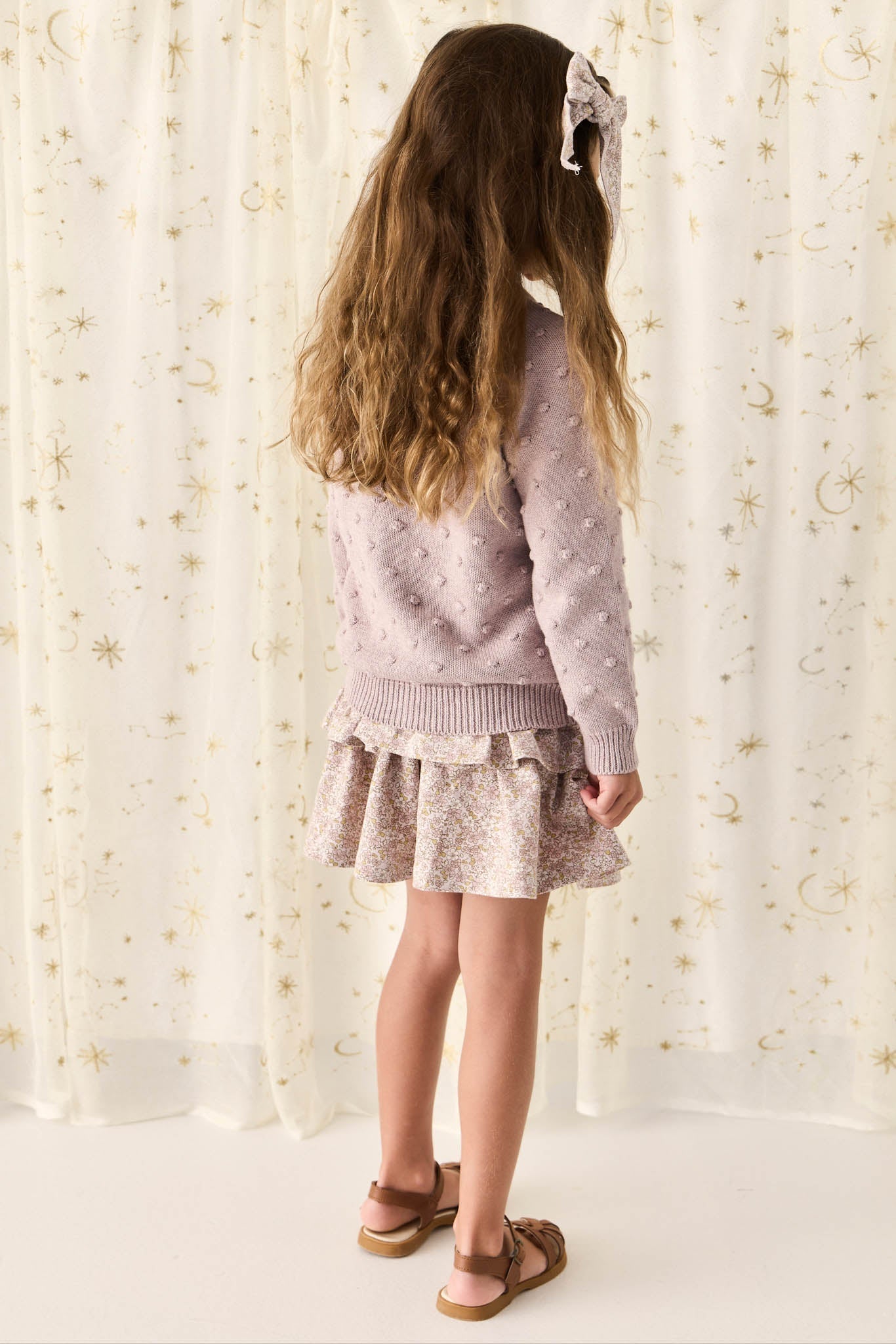 Organic Cotton Ruby Skirt - Chloe Lilac