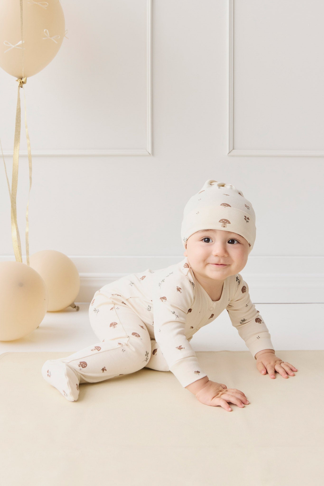 Organic Cotton Pascale Onepiece - Le Champignon