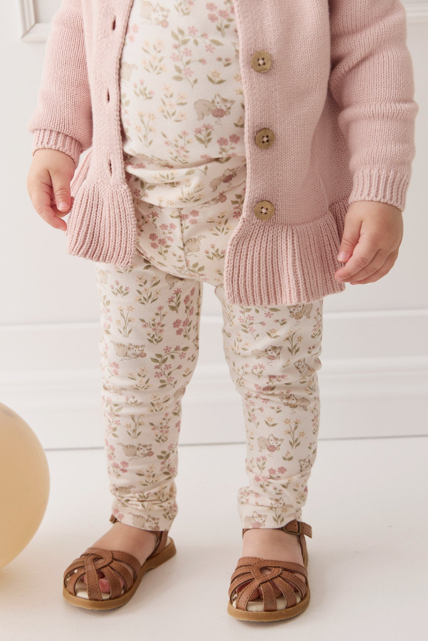 Organic Cotton Everyday Legging - Moons Woolen Ball